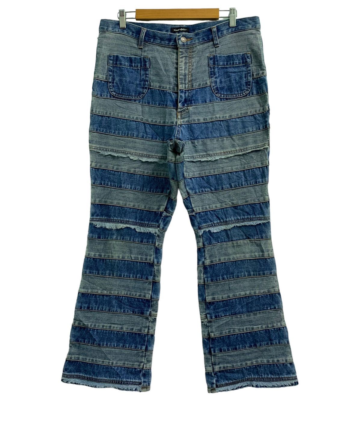 Japanese Brand 🔥Flare Livre Claire Hagi Jeans Inpired Hysteric Jeans Size US 34 / EU 50 - 2 Thumbnail