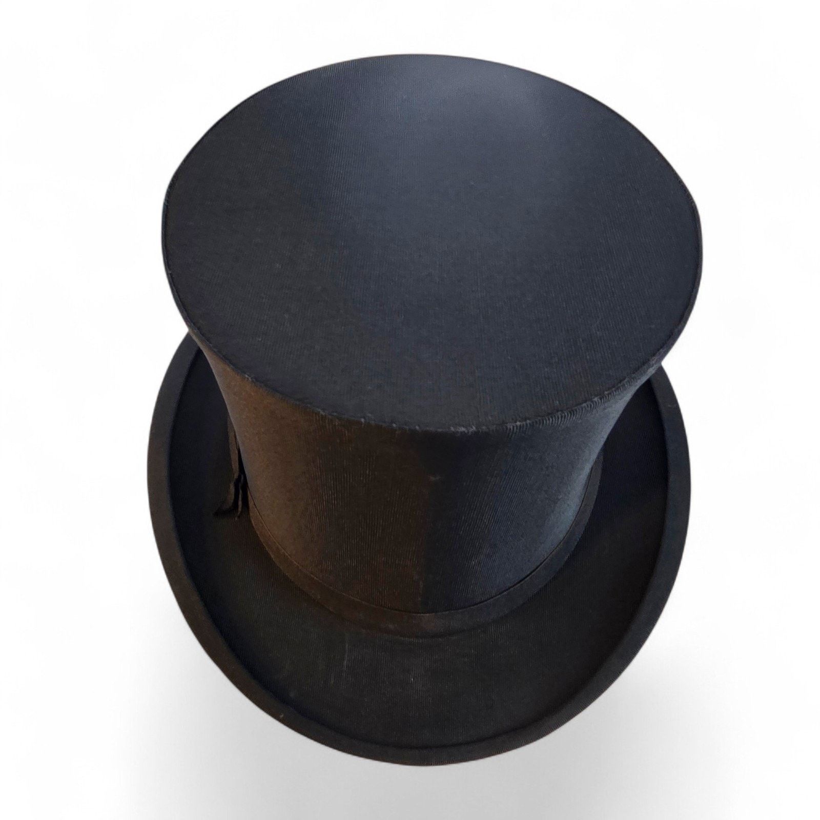 Other Higbee Co Vintage Collapsible Opera Top Hat Size 7 1/4 Oval Size ONE SIZE - 9 Thumbnail