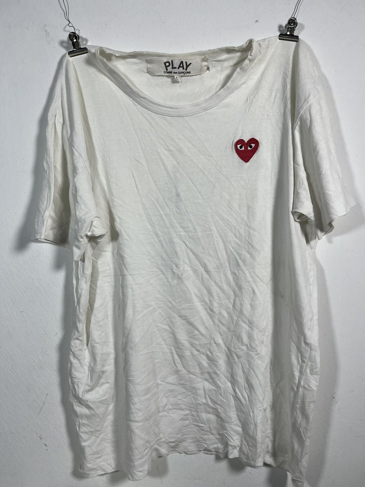 Comme des Garcons × Junya Watanabe × Vintage Vintage Basic Tee Comme Des Garcons Size US L / EU 52-54 / 3 - 1 Thumbnail