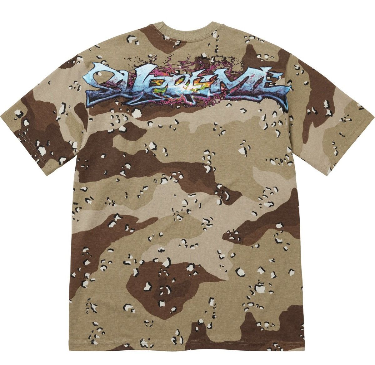 Supreme Supreme Announcing Tee Chocolate Chip Camo | Grailed