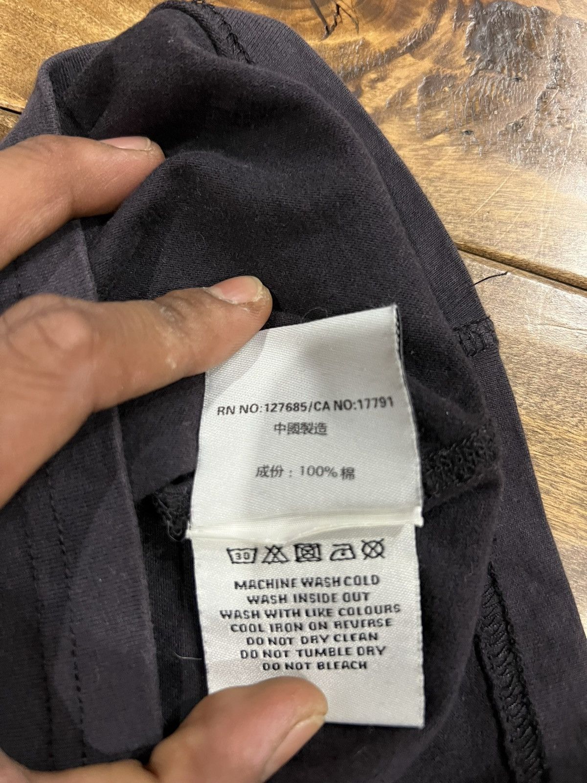 Japanese Brand × Superdry Super Dry Black Label Tee Shirt Size US S / EU 44-46 / 1 - 7 Thumbnail