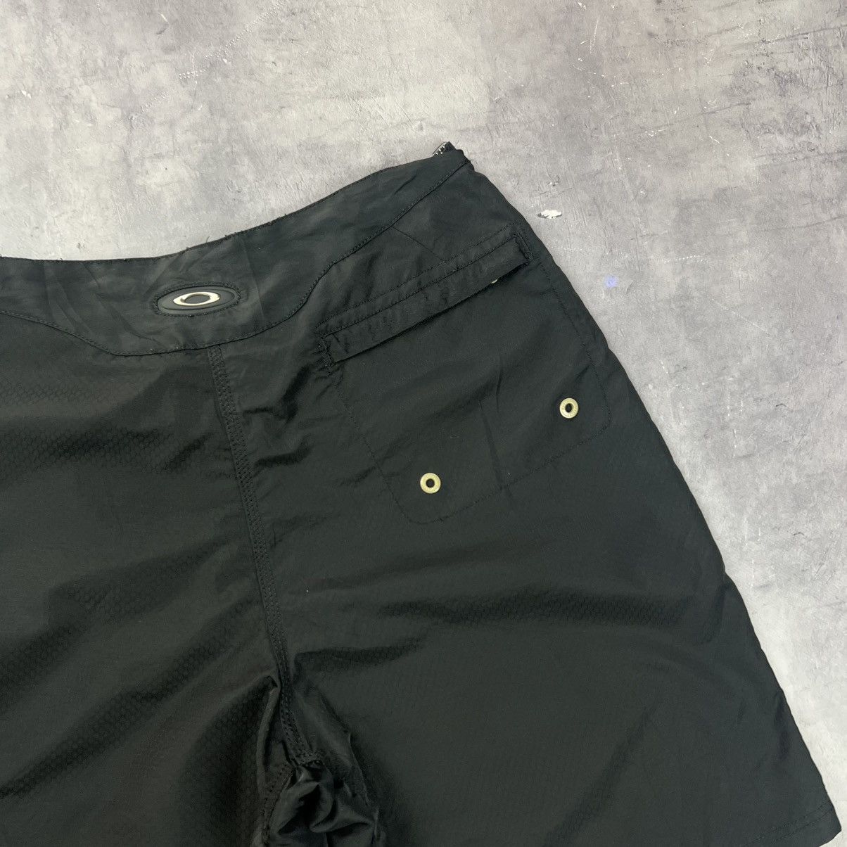 Vintage Rare! Oakley Vintage Nylon Big Logo Cargo Shorts 90s Size US 33 - 6 Thumbnail
