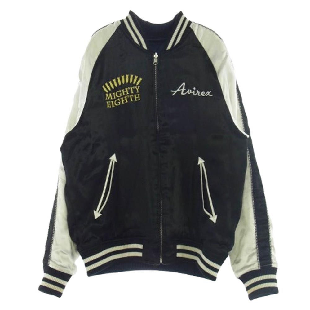 Avirex Mighty Eighth Reversible Souvenir Jacket Size US L / EU 52-54 / 3 - 1 Thumbnail