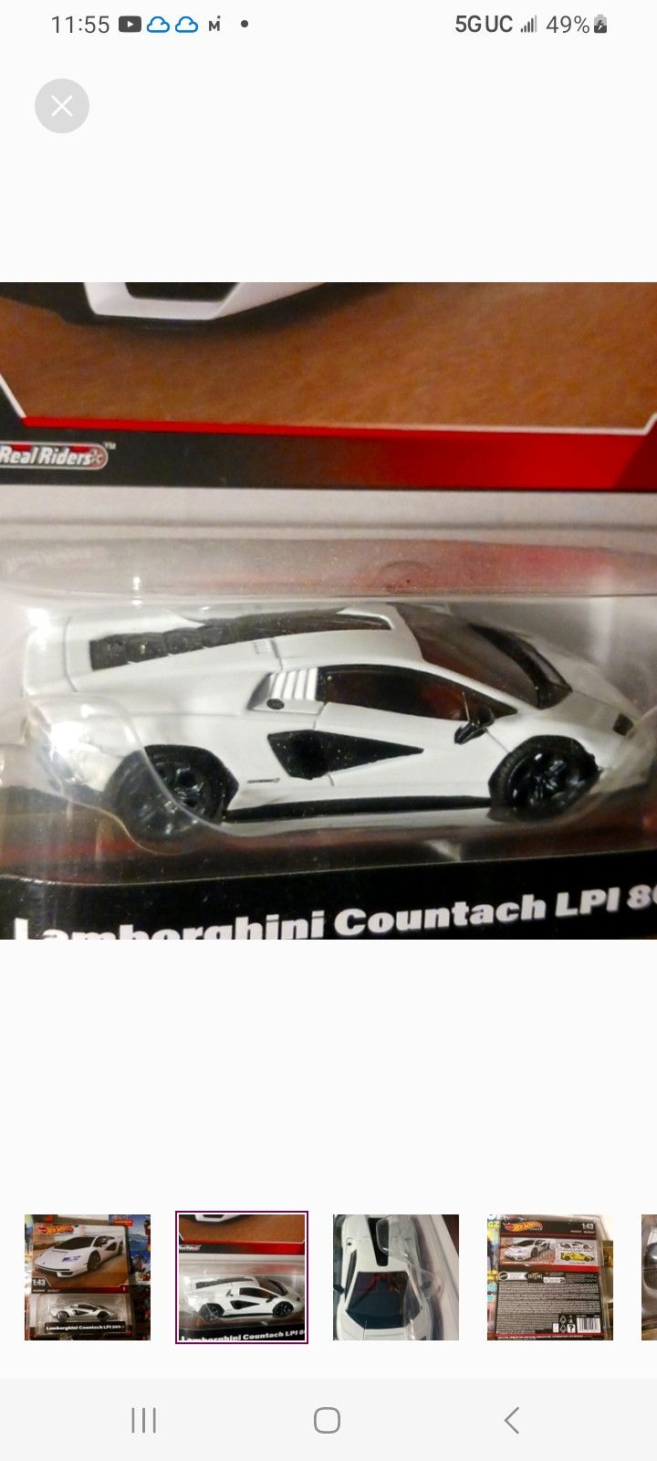 Other Hot WheeLs Premium Lamborghini Countach LPI 800-4, Size ONE SIZE - 3 Thumbnail