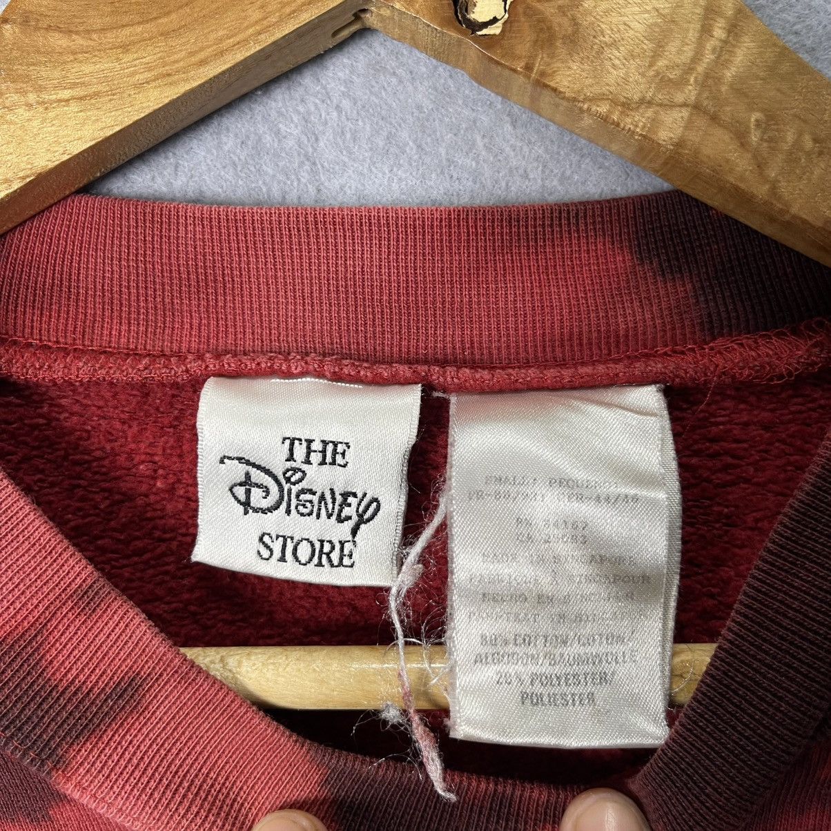 Disney Vintage The Disney Store Tie-Dye Character Sweatshirt Size US M / EU 48-50 / 2 - 7 Thumbnail