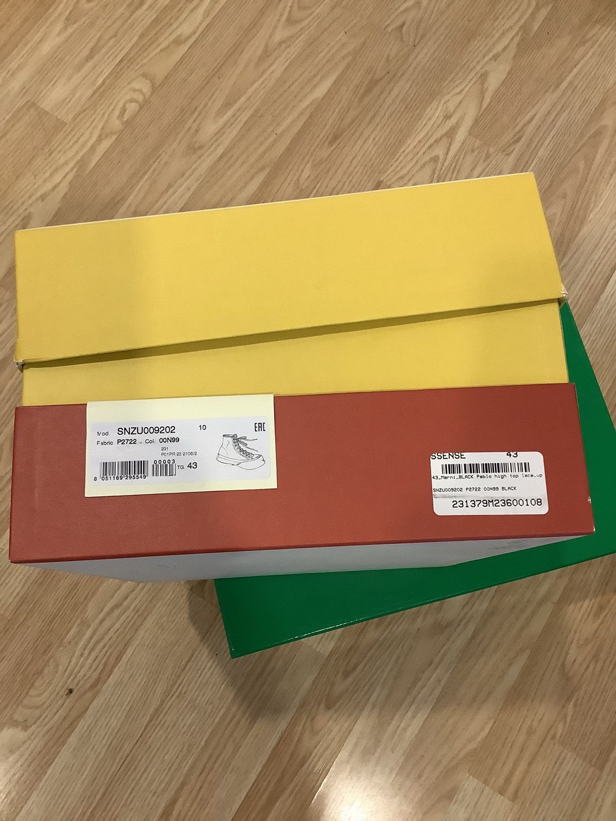 Marni Marni leather high top Size US 10.5 / EU 43-44 - 13 Thumbnail