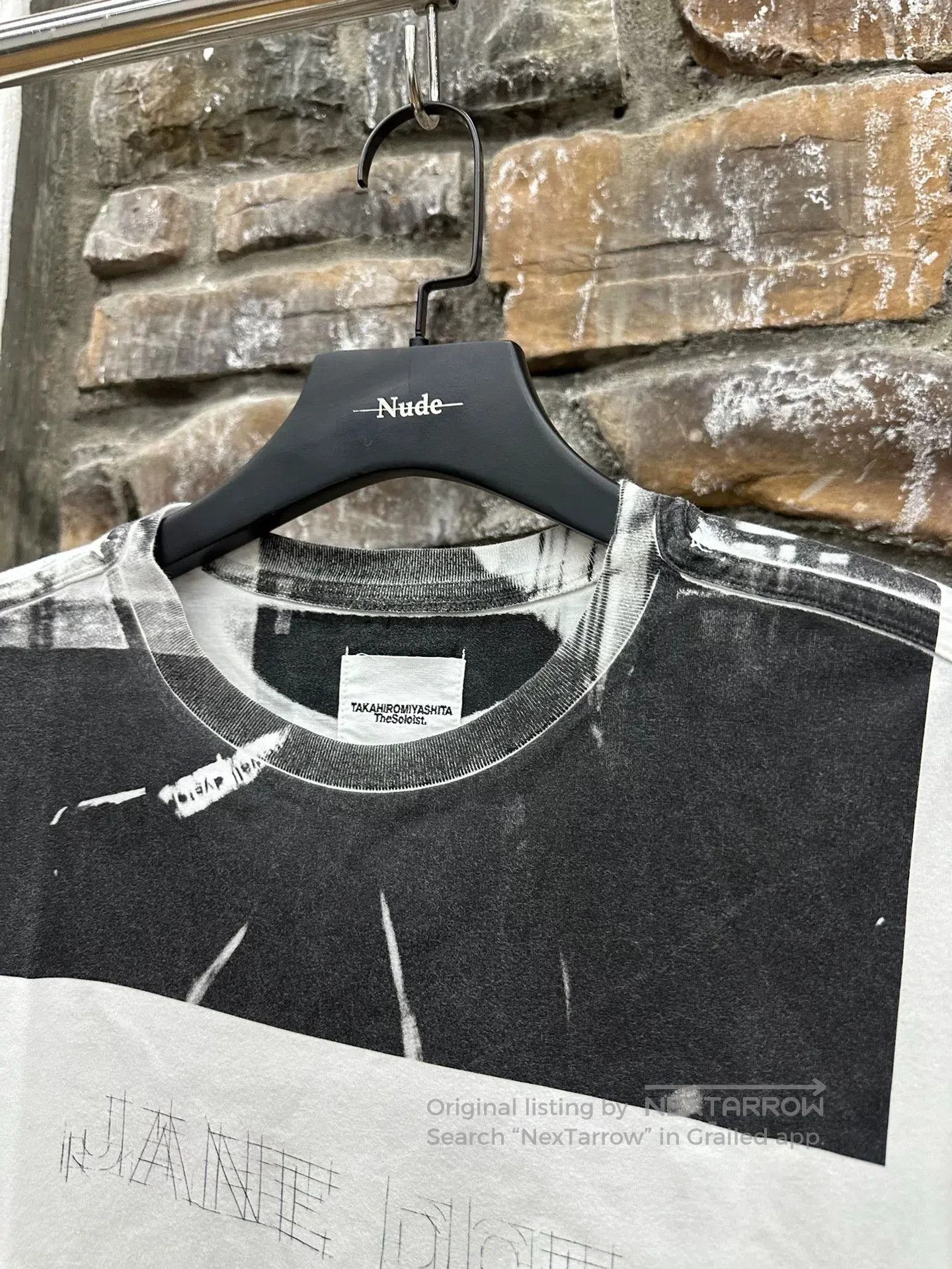 Comme des Garcons Homme Plus black and white photo tee shirt. Size US L / EU 52-54 / 3 - 3 Thumbnail