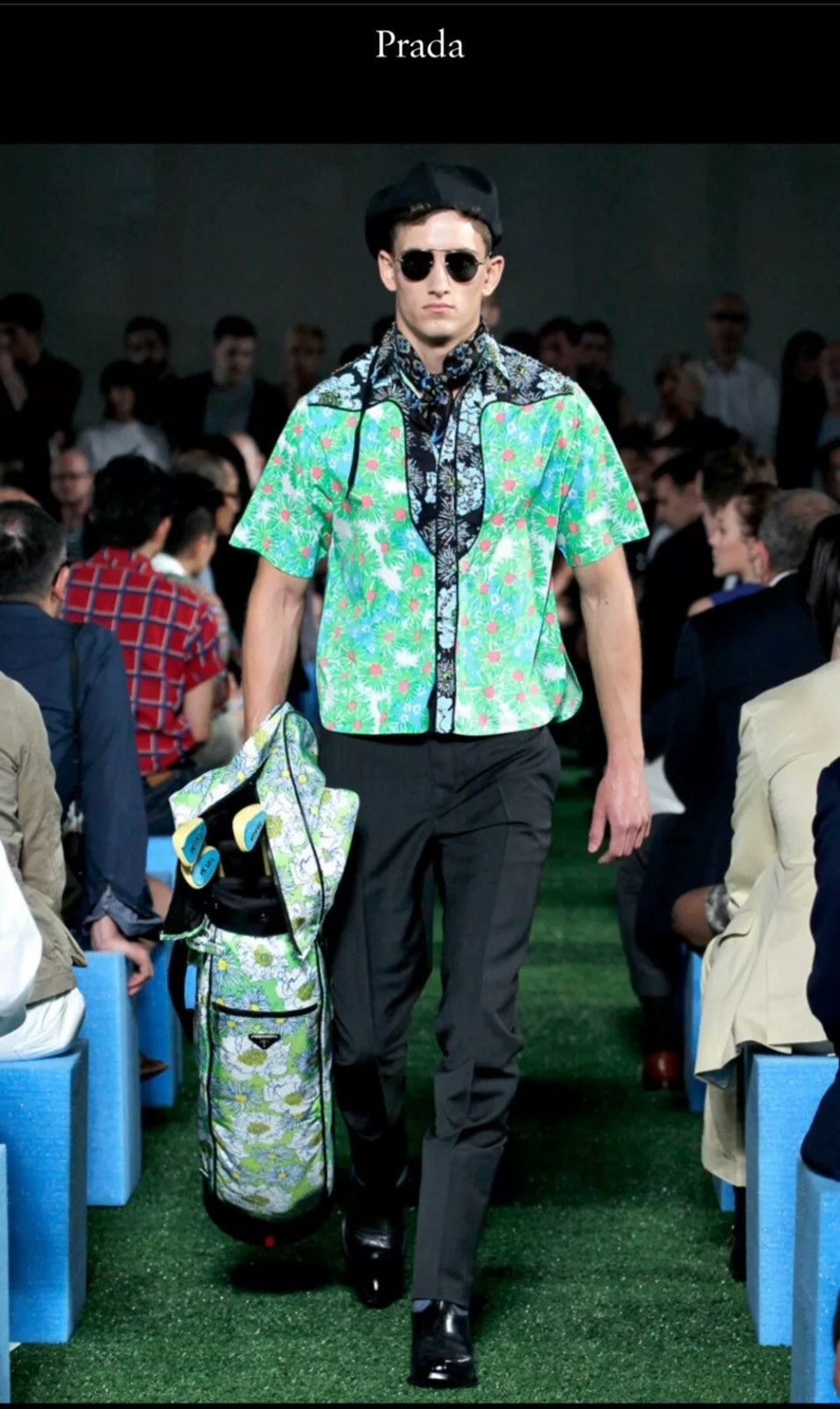 Prada Prada runway print shirt Size US M / EU 48-50 / 2 - 2 Thumbnail