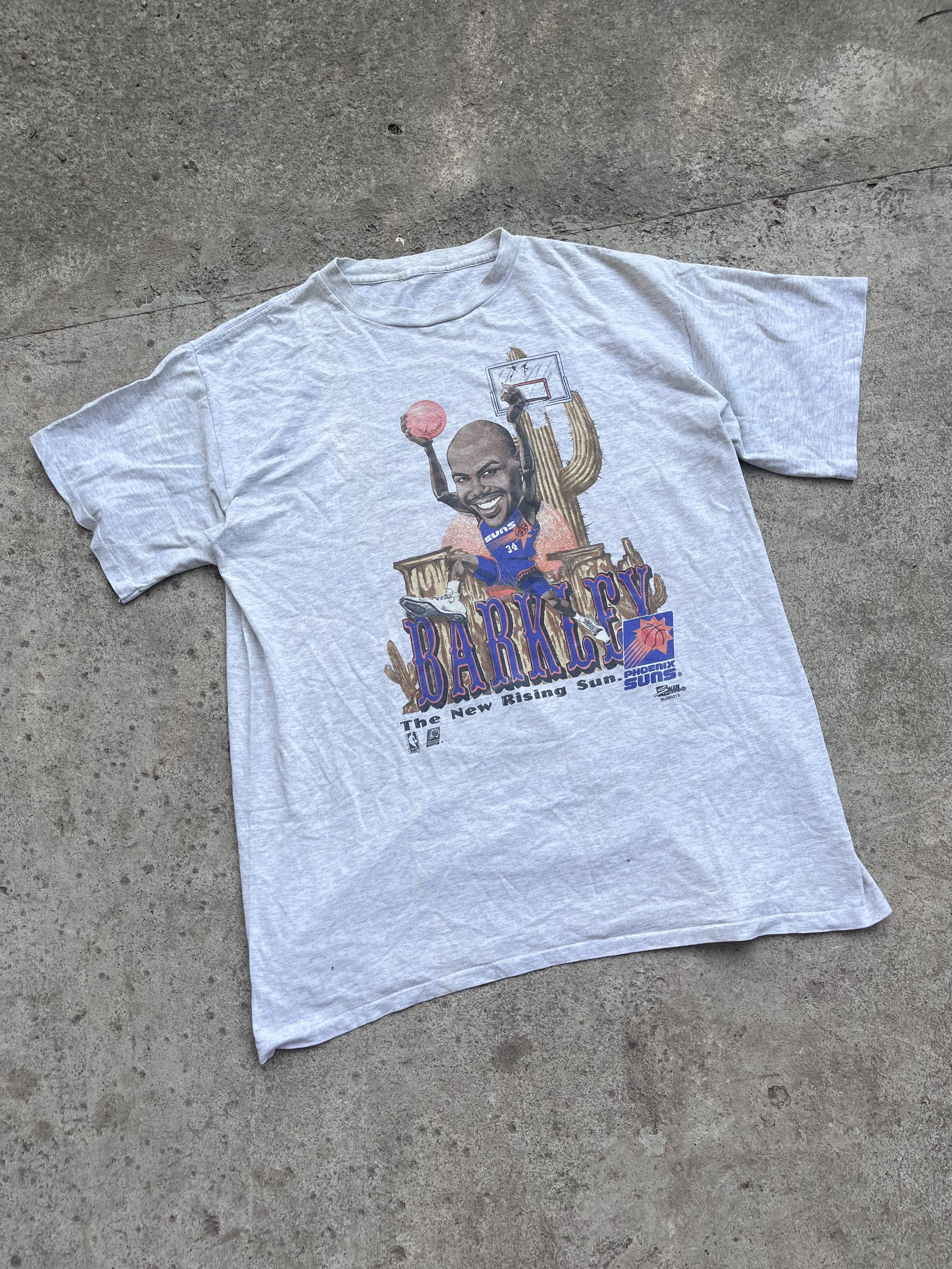 NBA × Salem Sportswear × Vintage Charles Barkley NBA 90s Vintage Salem Sportswear T-shirt Size US L / EU 52-54 / 3 - 1 Thumbnail