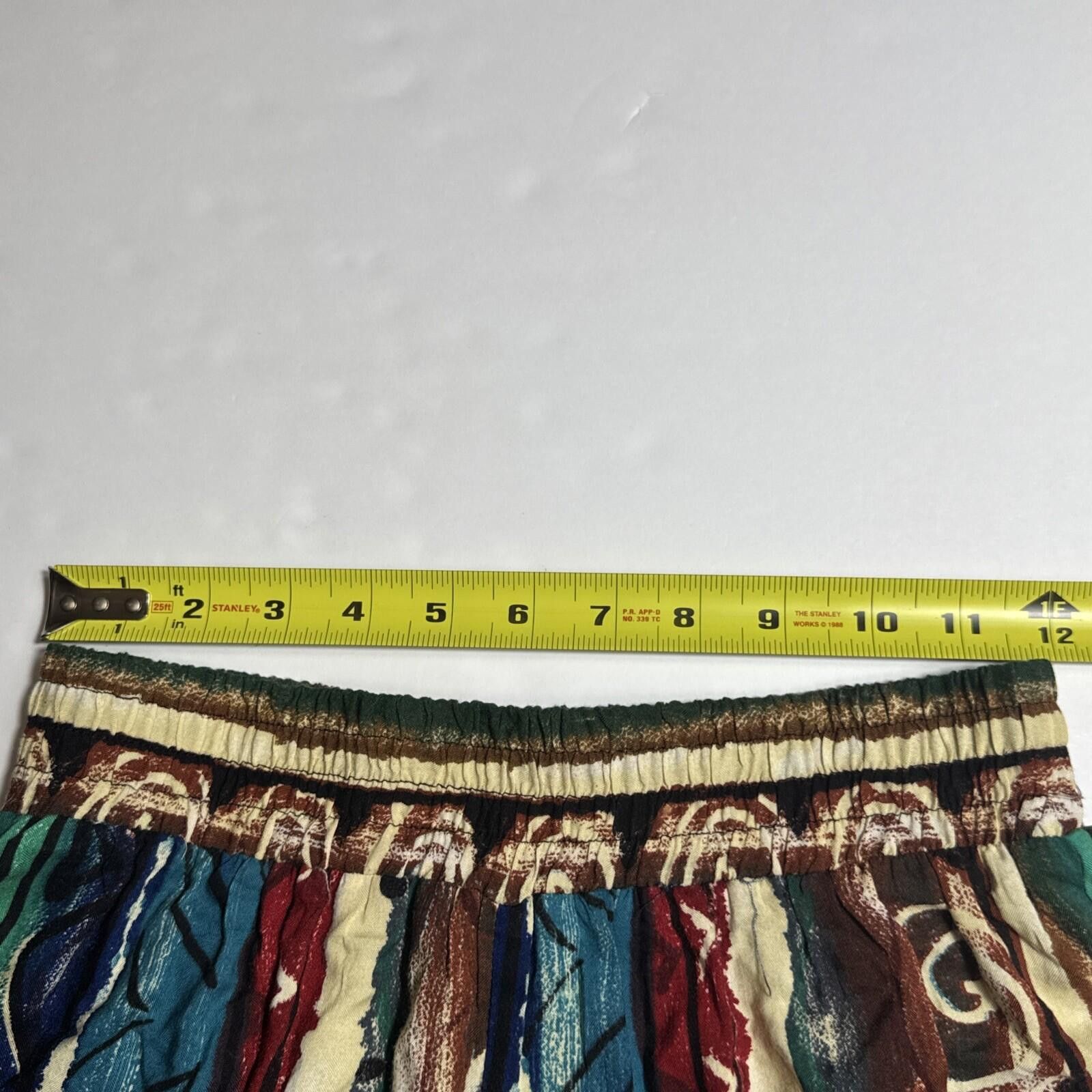 Other Judy Knapp California Tribal Print Rayon Pants Size Medium Size 32" / US 10 / IT 46 - 3 Thumbnail