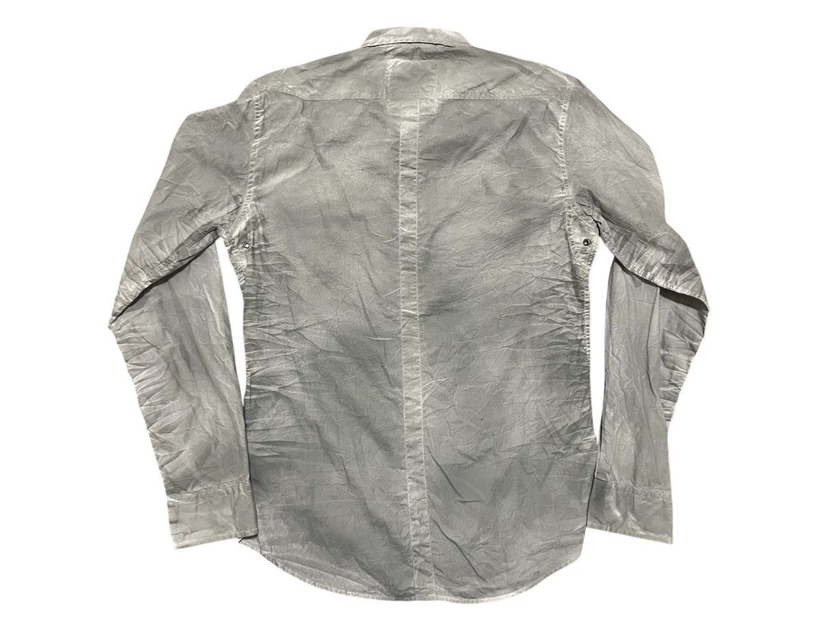 Guess Man Gray Limited Edition Guess Button Up Tshirt Stone Wash Size US M / EU 48-50 / 2 - 2 Thumbnail