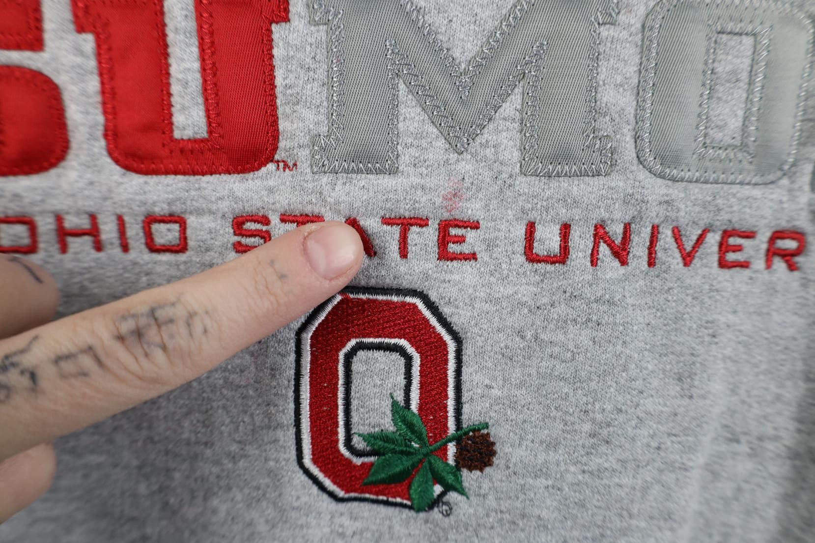 Champion Vintage 90s Champion Ohio State University Mom Sweatshirt Size XL / US 12-14 / IT 48-50 - 5 Thumbnail