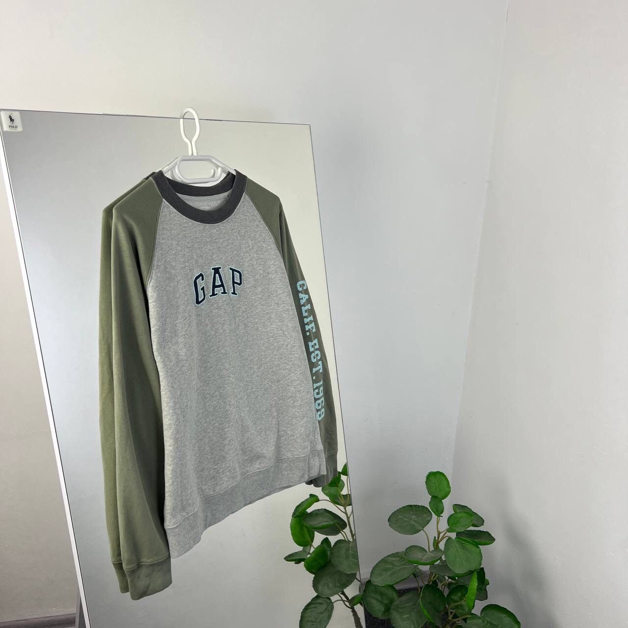 Gap Gap Vintage Sweatshirt Y2K Style Oversized BaggyBig Logo Size US S / EU 44-46 / 1 - 1 Thumbnail