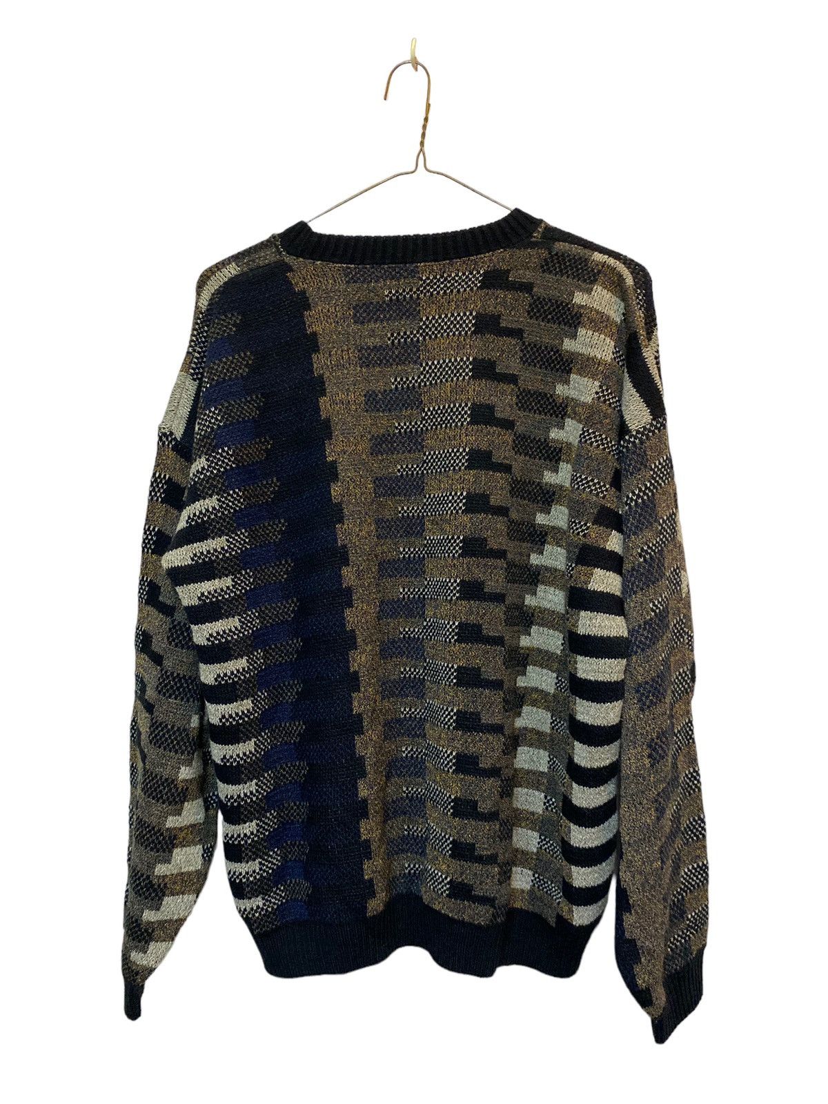 Coogi × Protege Vintage Protege Collection Coogi Style Knit Sweater Brown Size US XL / EU 56 / 4 - 2 Thumbnail