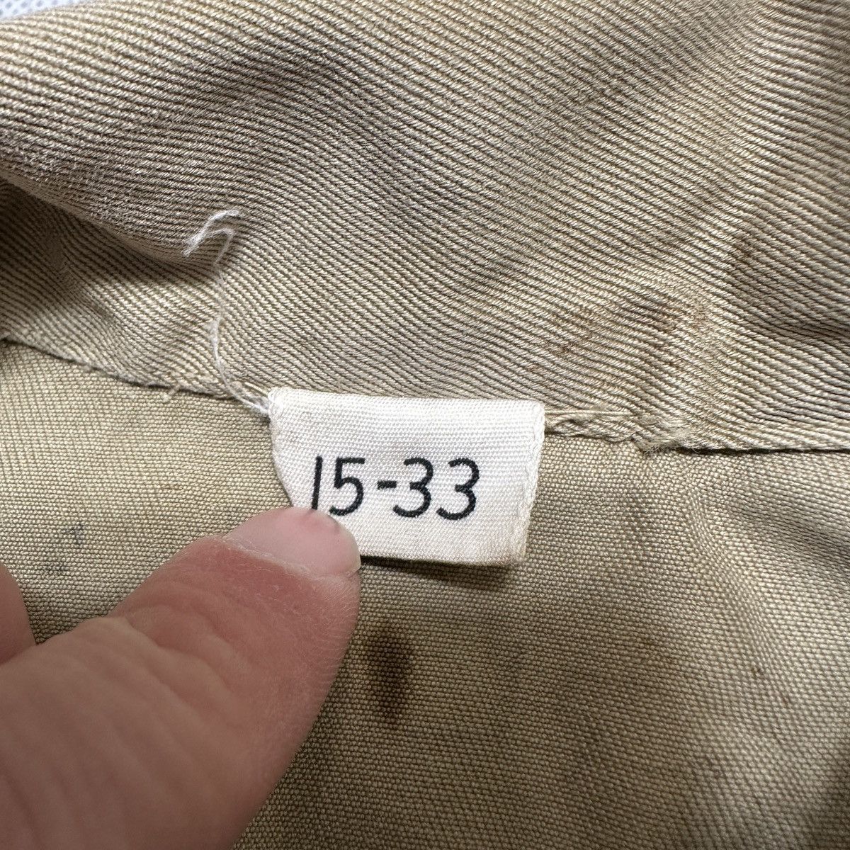 Vintage Vintage military shirt Size US L / EU 52-54 / 3 - 5 Thumbnail