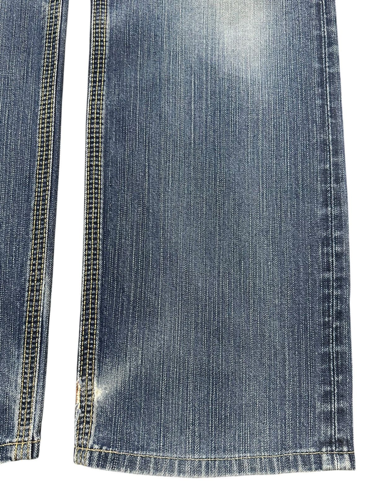 Edwin Edwin XV Exclusive Vintage Blue Faded Wash Style Loose Fits Size US 30 / EU 46 - 8 Thumbnail