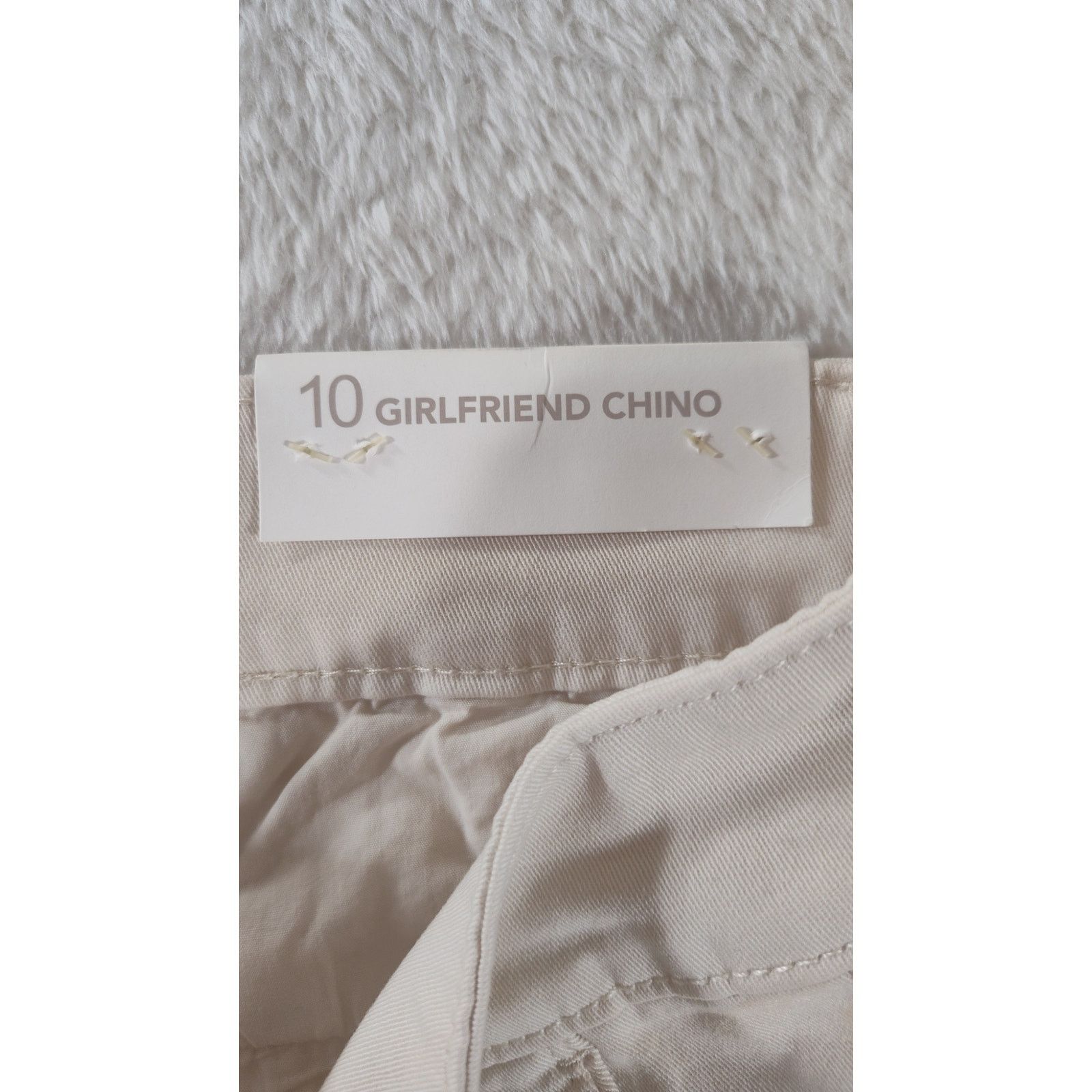 Loft Loft Girlfriend Chino Pants Womens 10 Floral Embroidered NWT Size 32" / US 10 / IT 46 - 4 Thumbnail