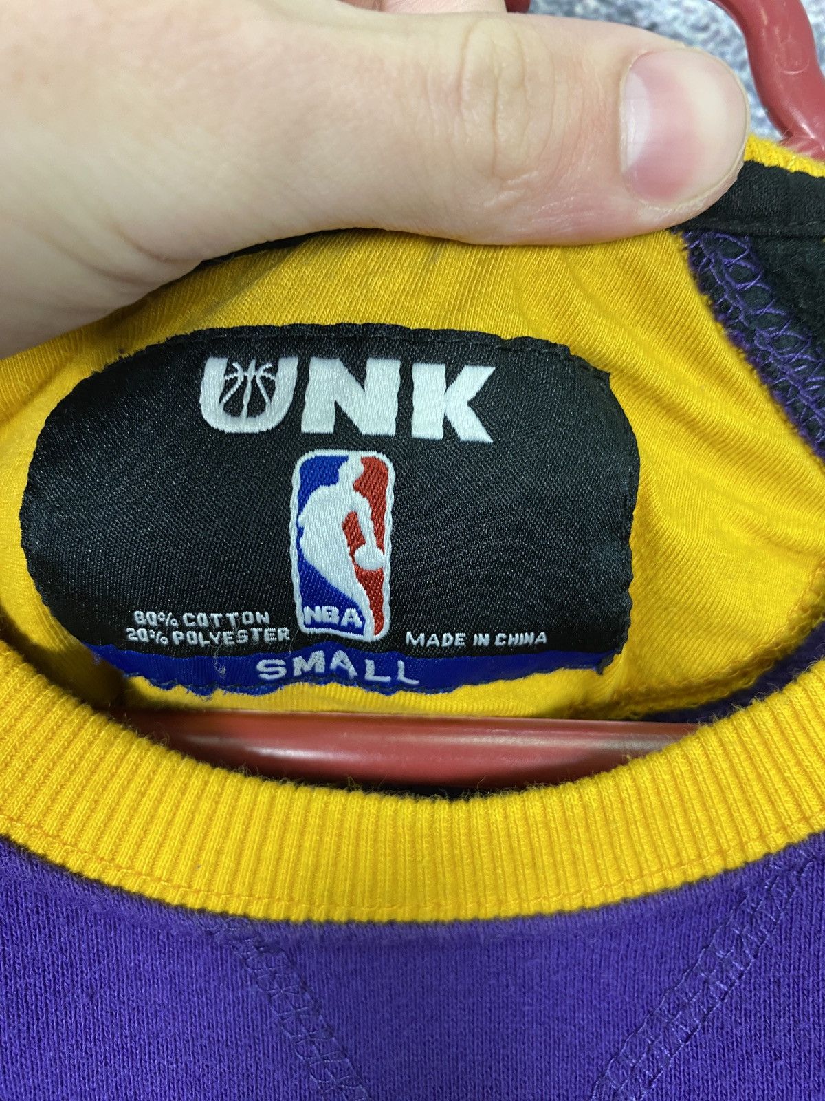 NBA Vintage sweatshirt NBA Lakers Los Angeles sweater y2k Size US S / EU 44-46 / 1 - 8 Thumbnail