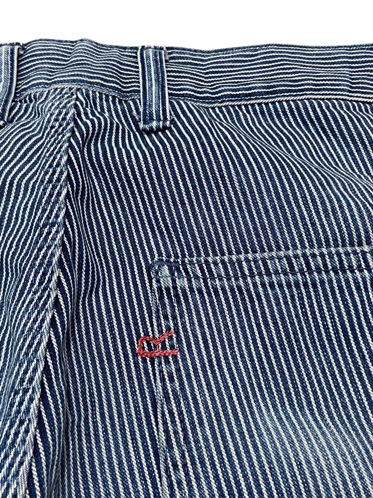 45rpm 45RPM Blue Cafe by Toshikiyo Hirata Hickory Worker Pants Size US 29 - 4 Thumbnail