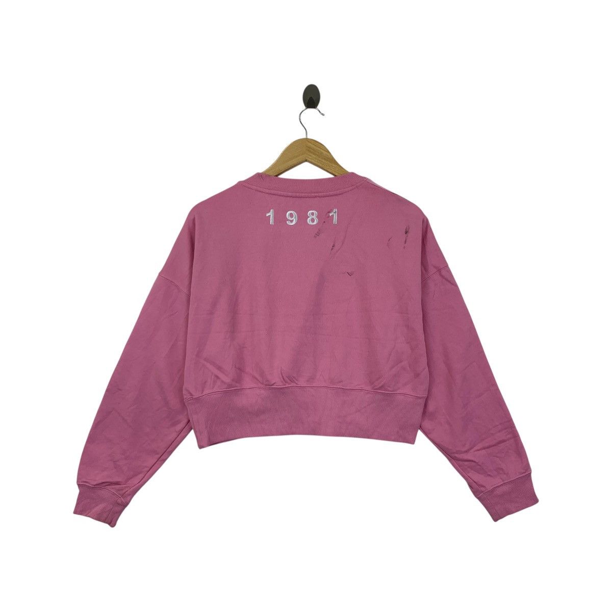 Guess GUESS 1981 Side Tape Pink Crop Top Size S / US 4 / IT 40 - 5 Thumbnail