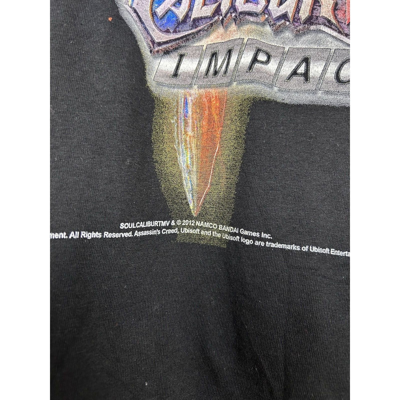 The Game Vintage Soulcalibur V Impact 2012 Tournament T-Shirt Black Size US L / EU 52-54 / 3 - 5 Thumbnail