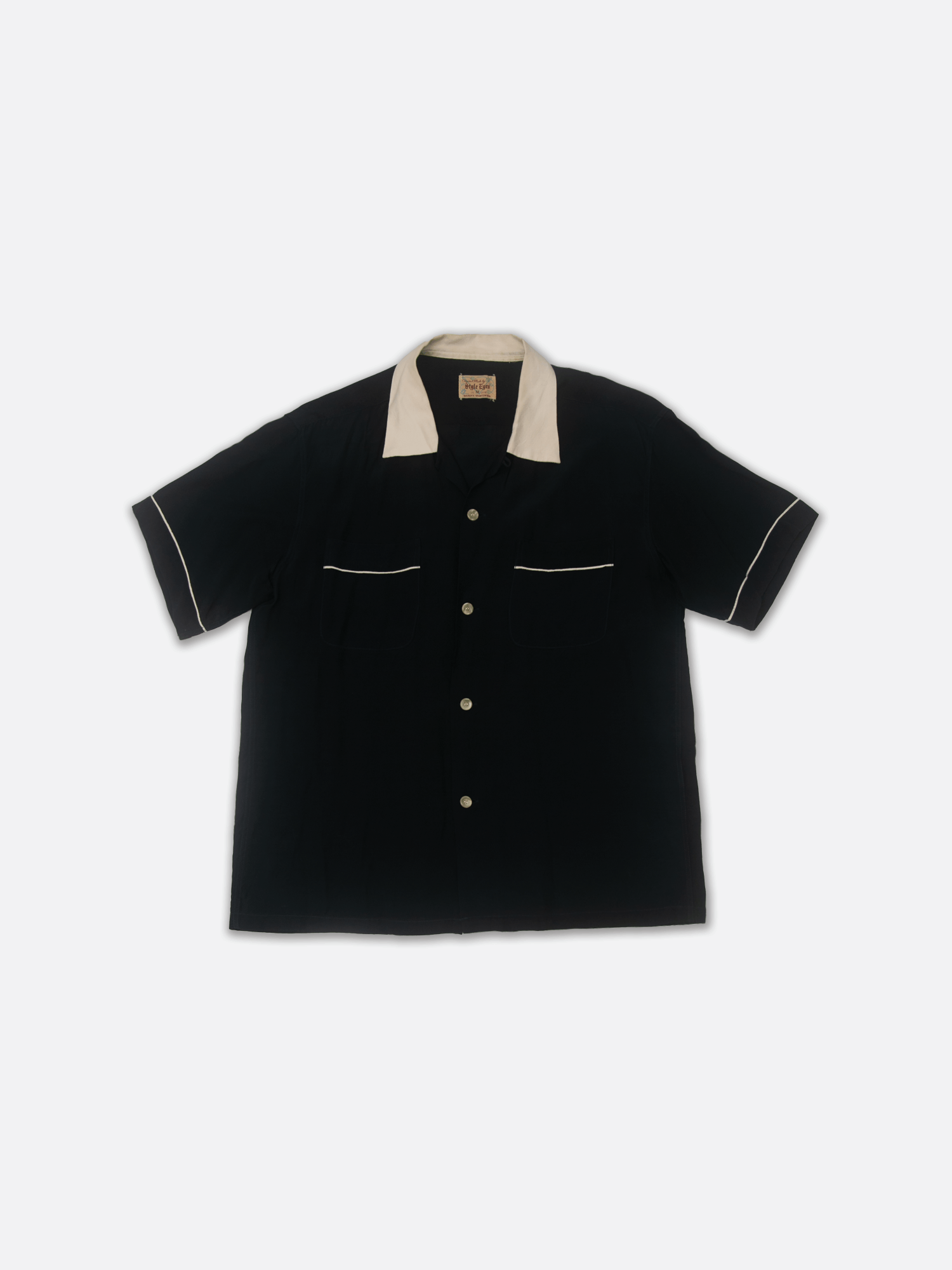 Vintage Rayon Bowler shirt Size US M / EU 48-50 / 2 - 1 Thumbnail
