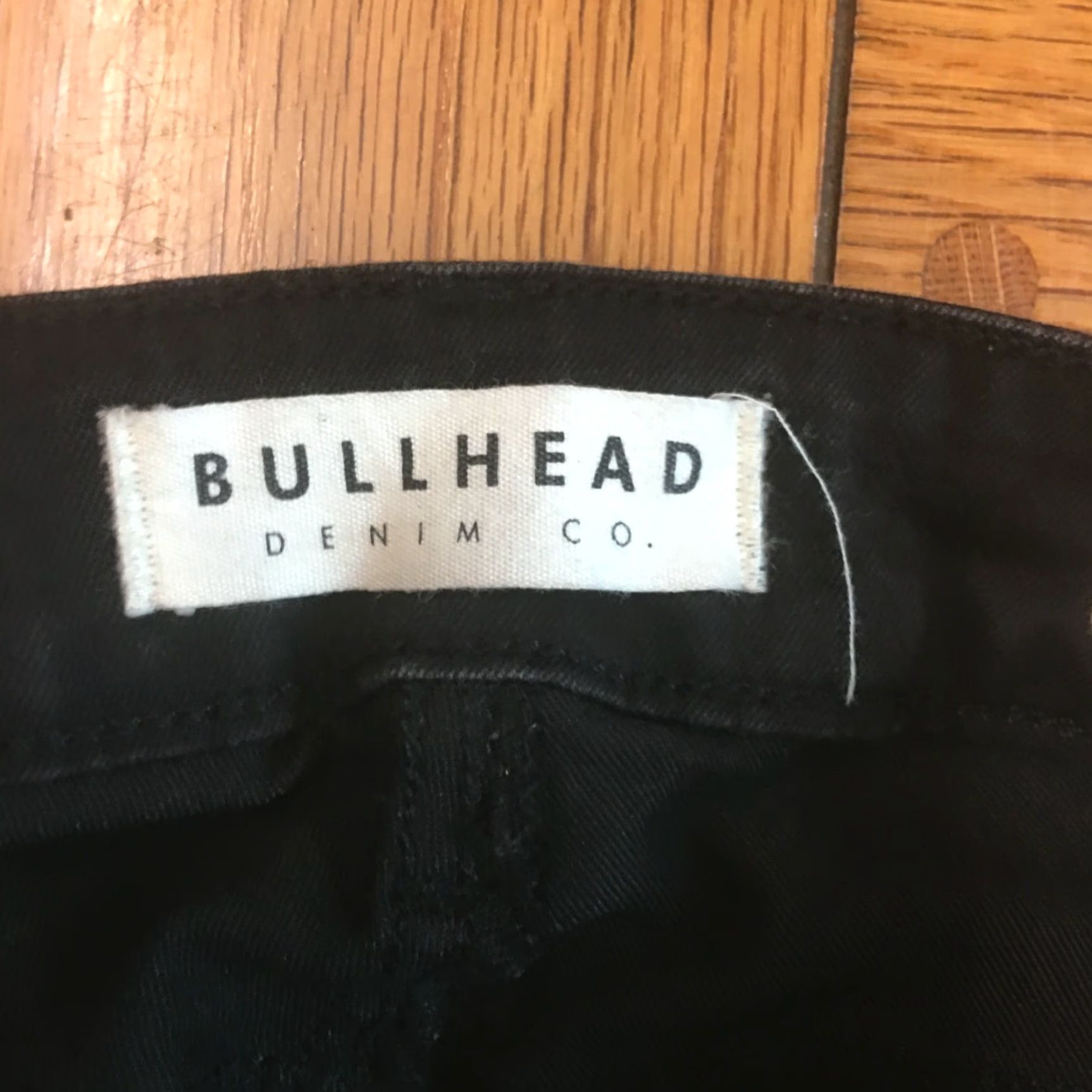 CO Bullhead Denim Co Womens Jeans Casual Straight Black Denin Size 3 Size 26" / US 2 / IT 38 - 5 Thumbnail
