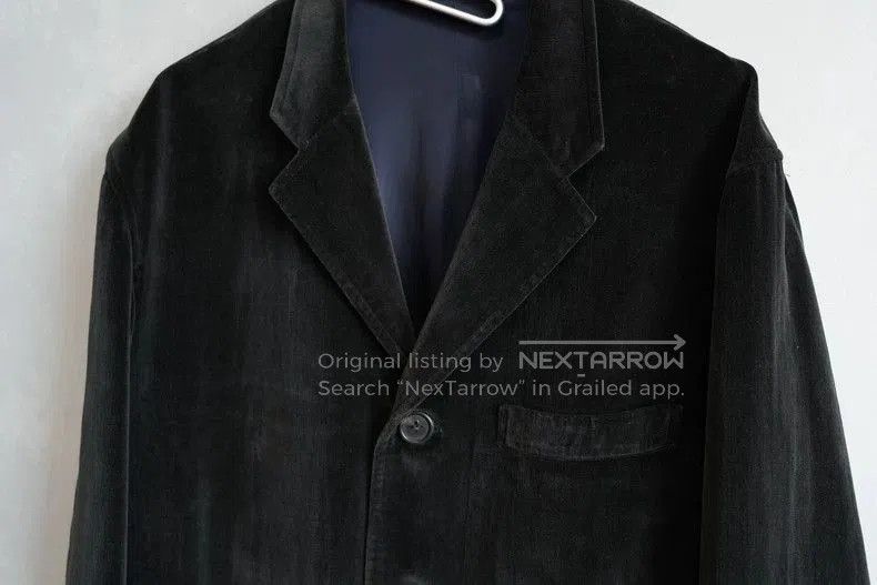 Yohji Yamamoto Yohji Yamamoto 96AW Velvet Jacket. Size US S / EU 44-46 / 1 - 3 Thumbnail