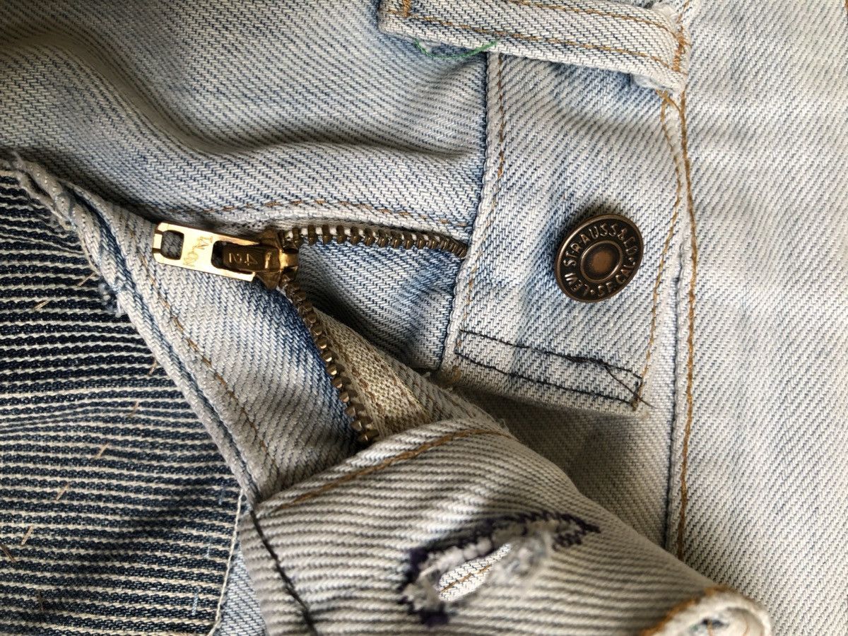 Levi's Vintage Clothing Vintage 1970 levis 517 orange tab custom patch and fringe Size 28" / US 6 / IT 42 - 5 Thumbnail
