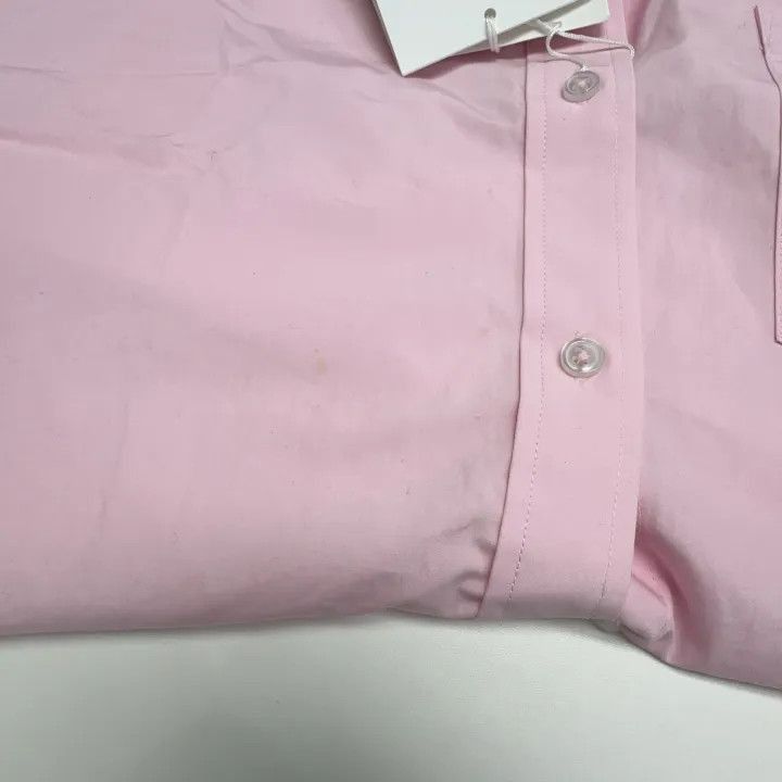 Alexander Wang Alexander Wang Pink Long Sleeve Button-Up Shirt - Size S / US 4 / IT 40 - 4 Thumbnail