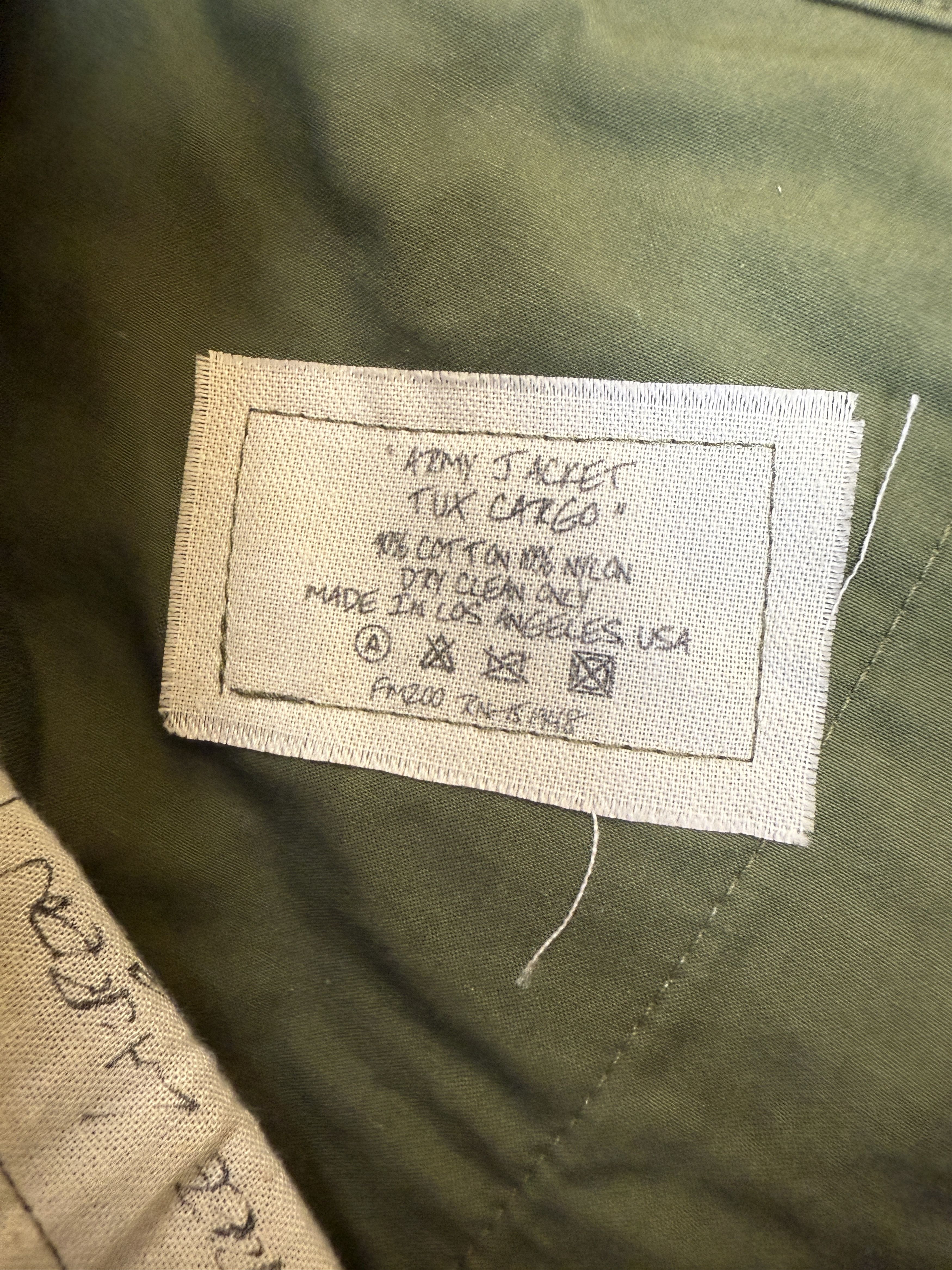 Greg Lauren $1200 Greg Lauren Army Jacket Tux Cargo Pants Size US 34 / EU 50 - 12 Thumbnail
