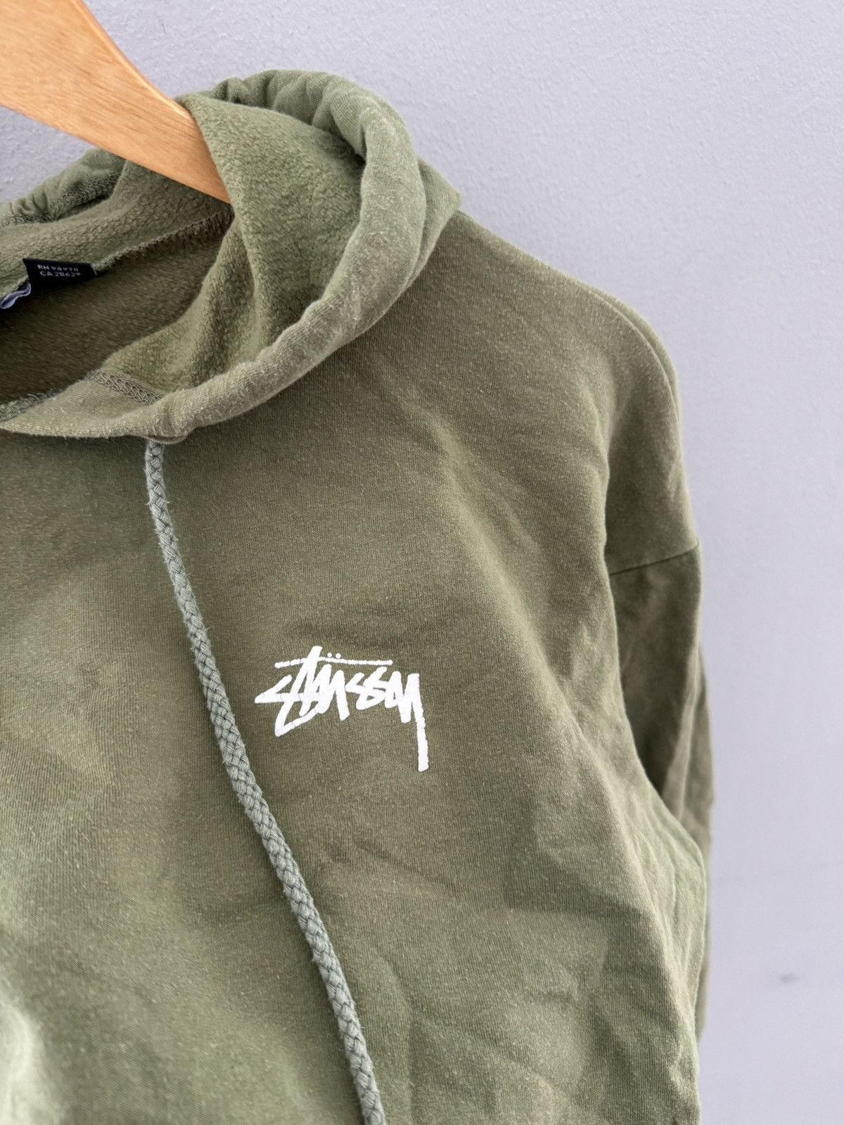 Stussy Vintage Stussy Hoodie Big Logo Streetwear Y2k Boxy fit Crazy Size US S / EU 44-46 / 1 - 5 Thumbnail