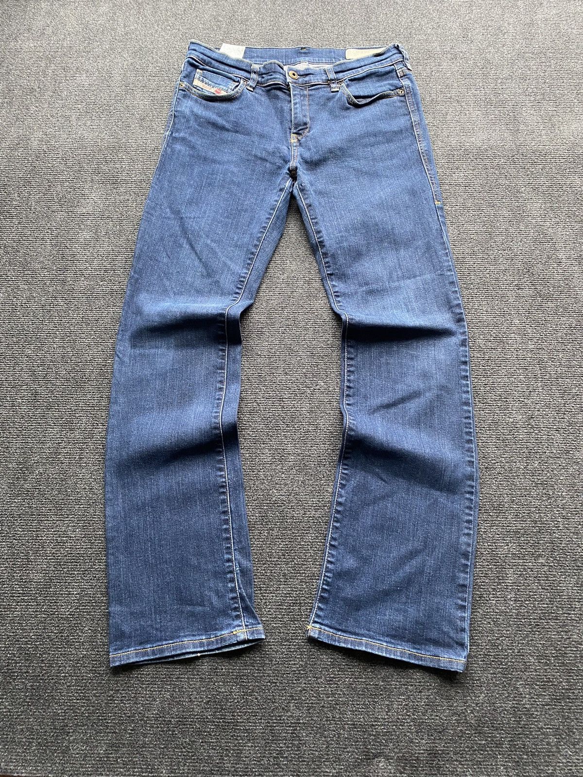 Diesel 🔥Opium Punk Diesel Bootcut Bootzee-st Blue jeans 29 sexy y2k Size 29" - 17 Thumbnail