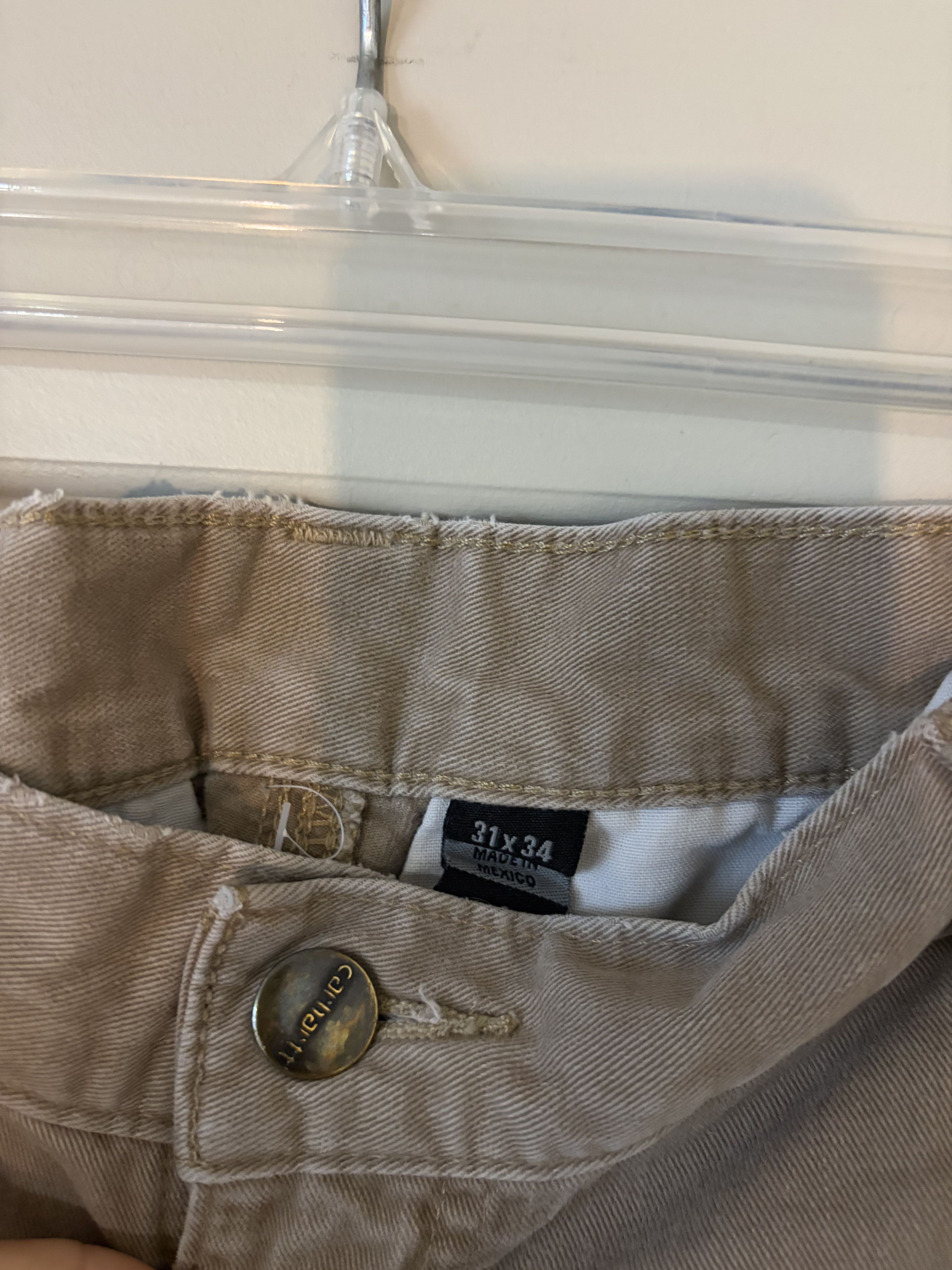 Carhartt Vintage Carhartt single knee pants denim cotton Size US 31 - 3 Thumbnail