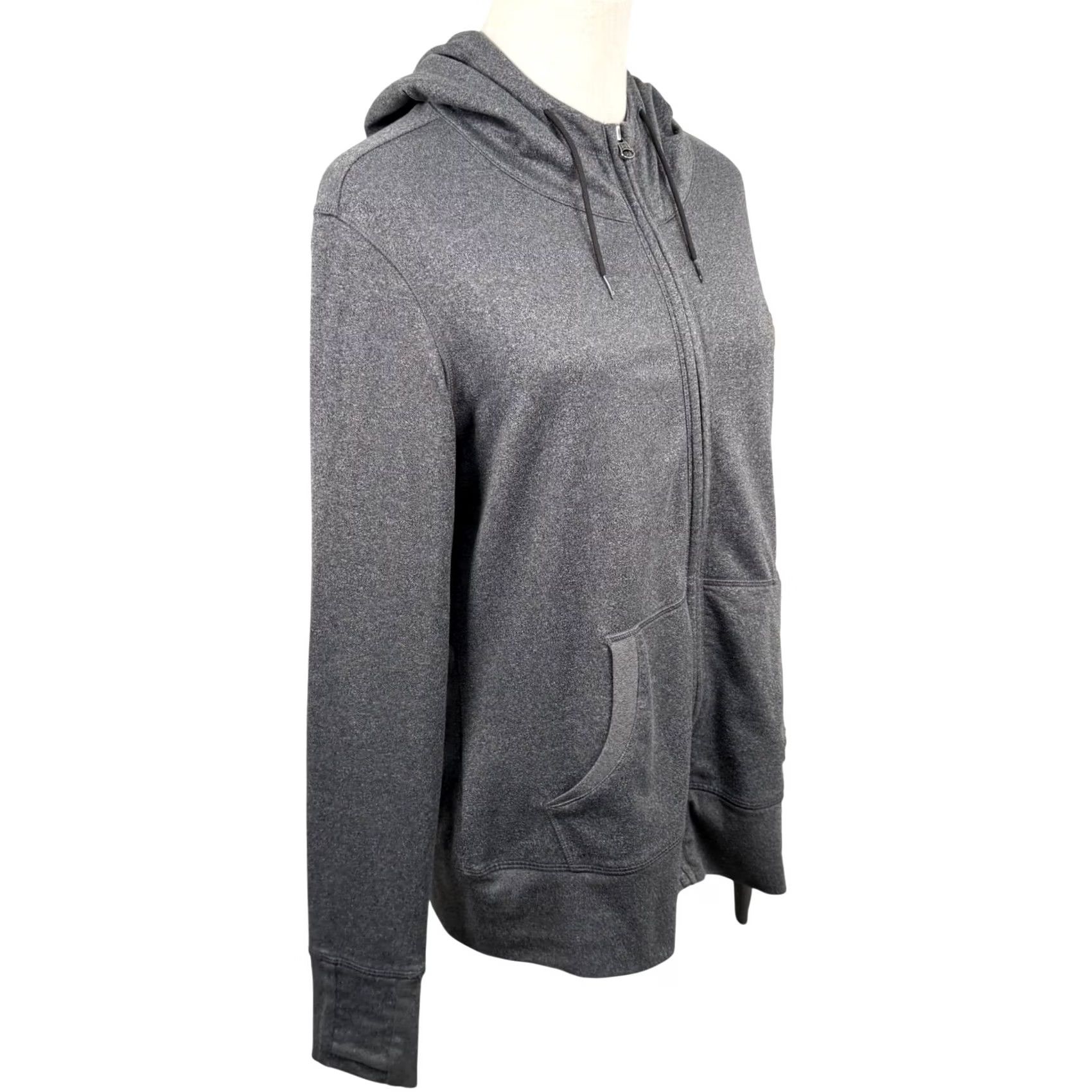 Under Armour Under Armour Womens L Full Zip Hoodie Grey GPYC Yacht Club LW1576 Retro Sporty Hoodie Size L / US 10 / IT 46 - 4 Thumbnail