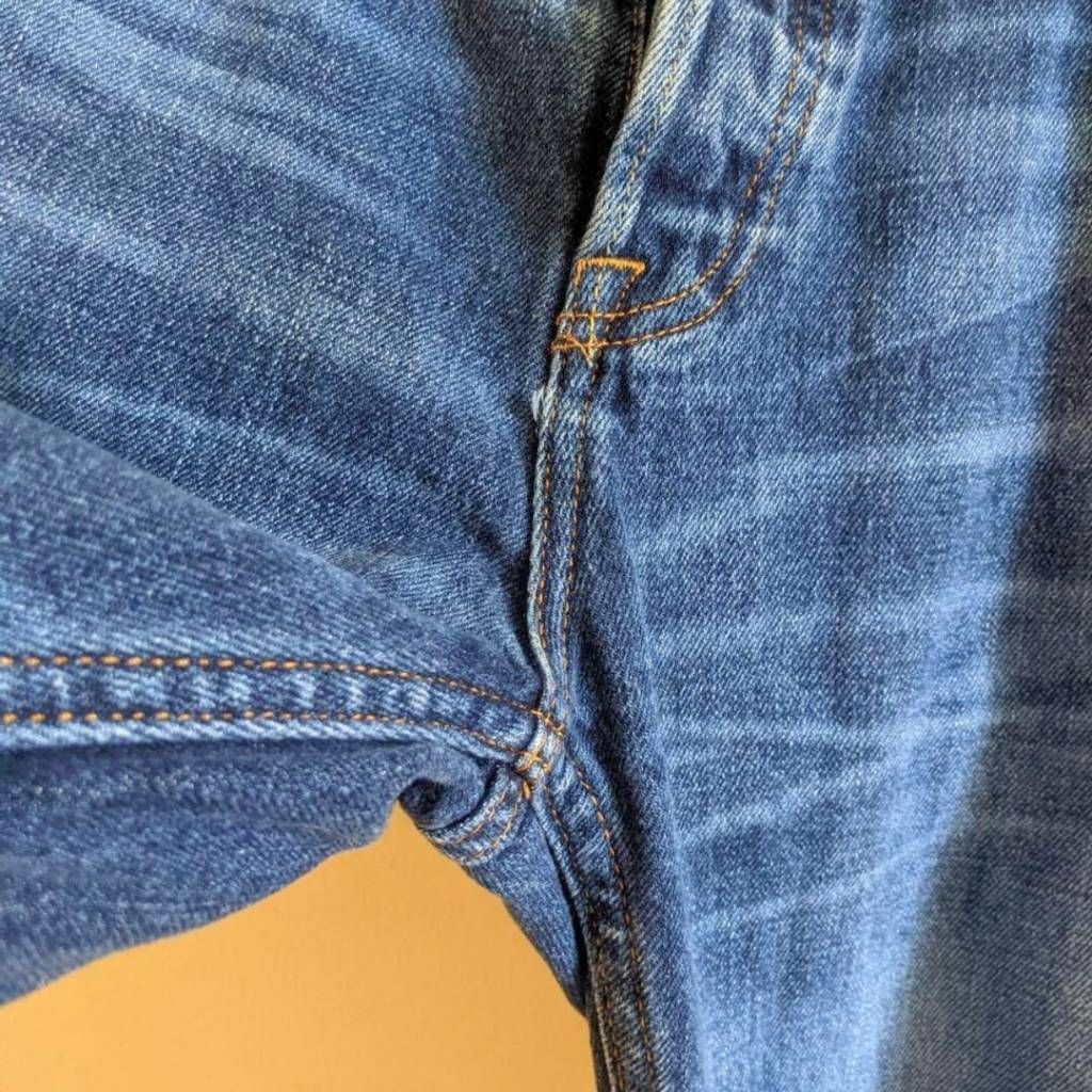 Hollister Hollister Men’s Distressed Straight Leg Jeans W32 L32 Medium Wash Button Fly Size US 32 / EU 48 - 10 Thumbnail