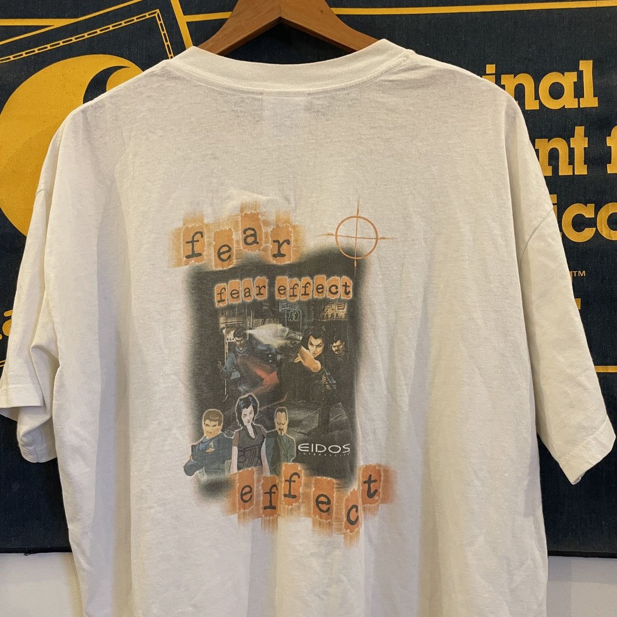Vintage Vintage Fear Effect Shirt Size US XL / EU 56 / 4 - 7 Thumbnail