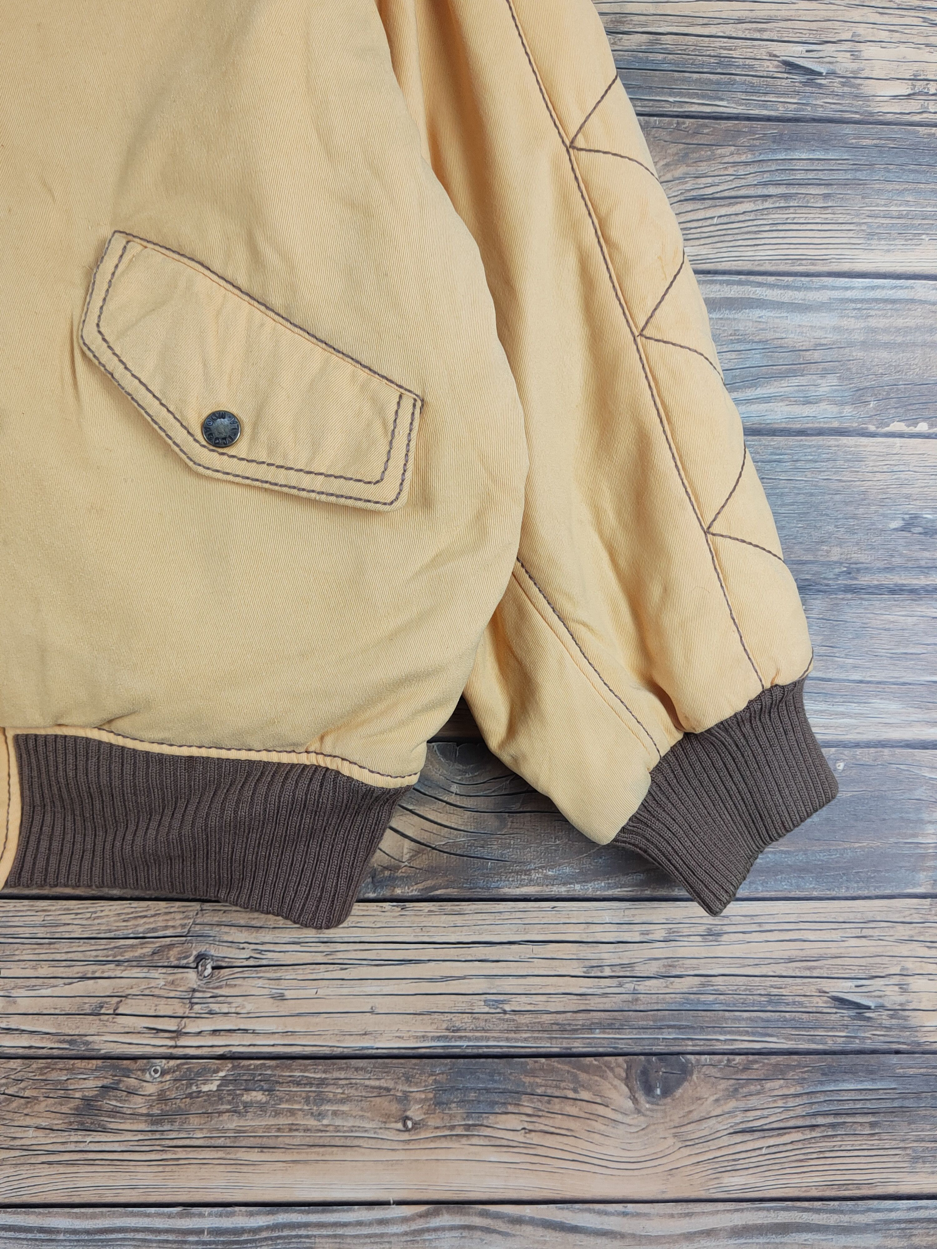 Vintage vintage italy Yellow Jackets #W1655 Size US XL / EU 56 / 4 - 7 Thumbnail