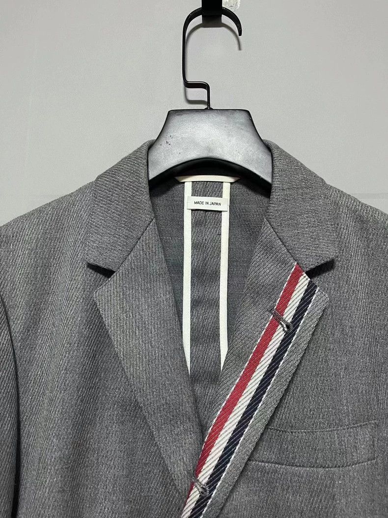 Thom Browne Thom browne Size0 Wool striped suit Size 38R - 4 Thumbnail