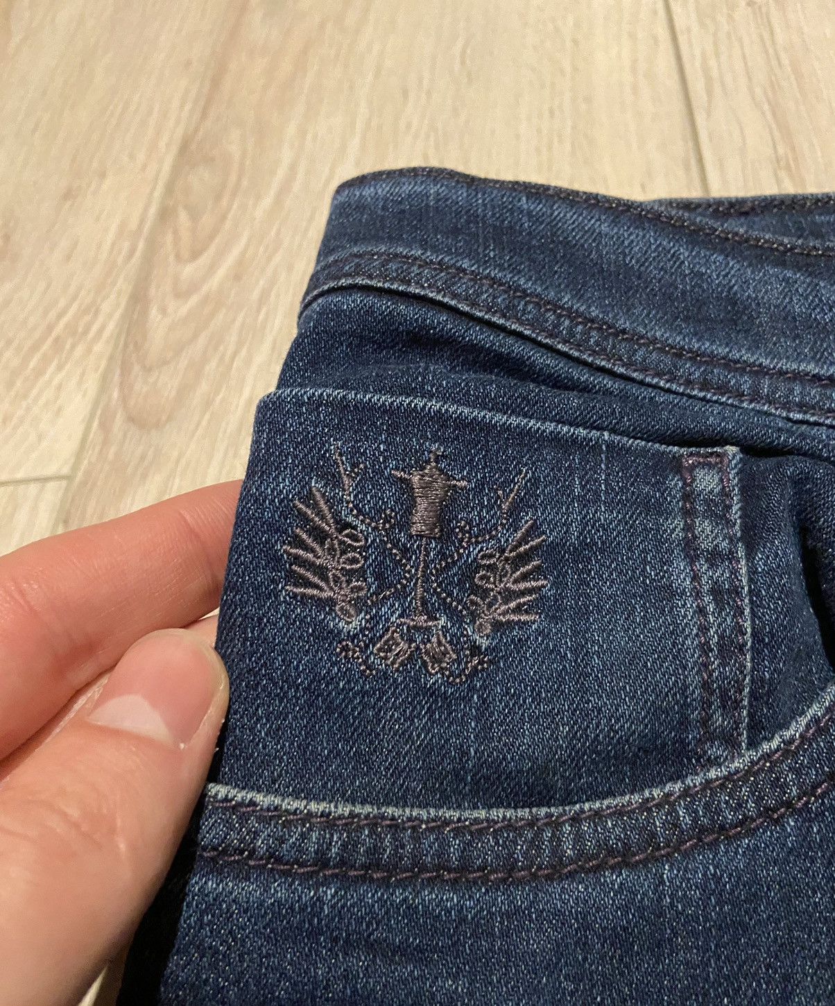 Other Scissor Scriptor tailor denim handmade jeans Size US 44 / EU 60 - 6 Thumbnail
