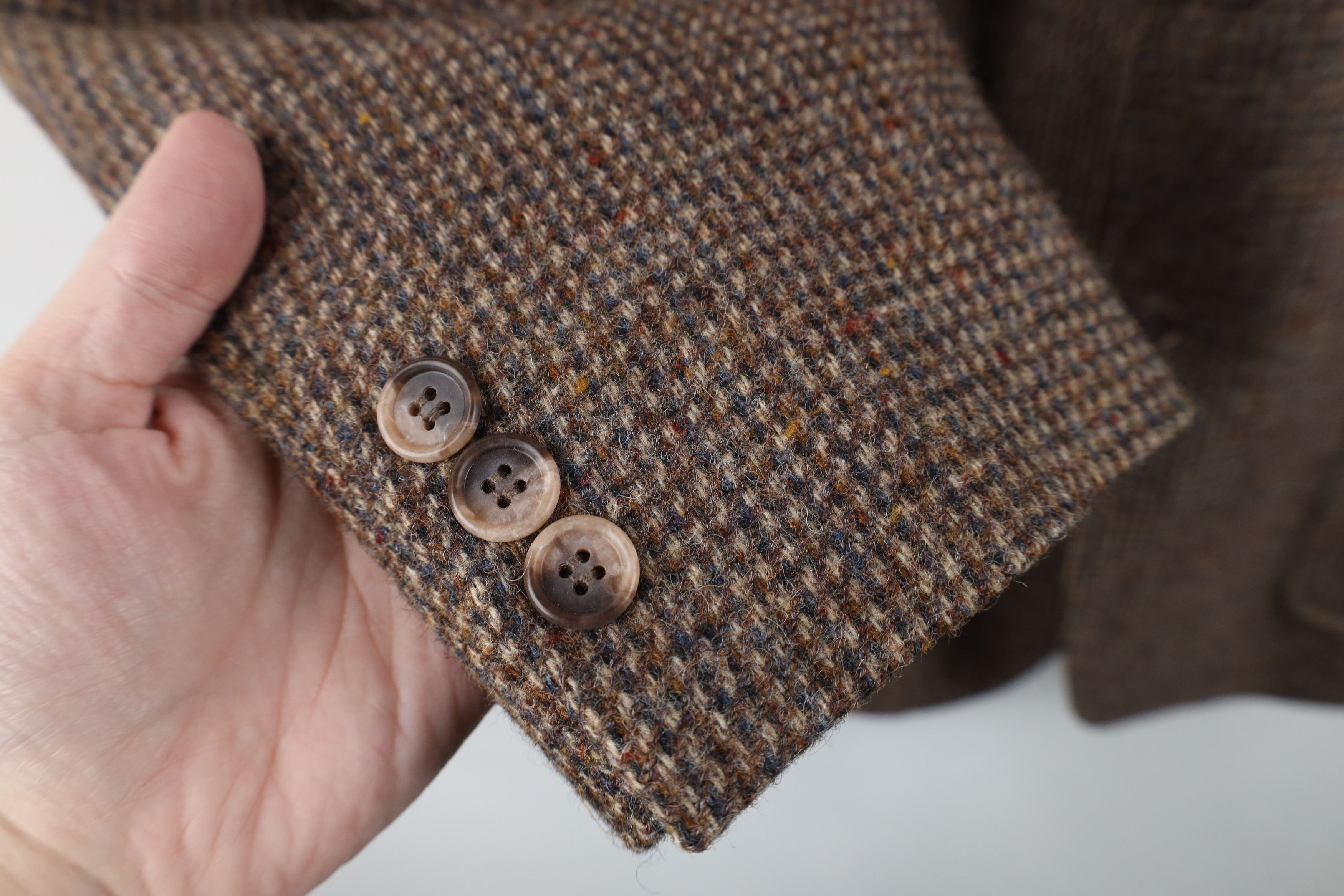 Vintage Vintage 70s Streetwear Tweed Suit Coat Blazer Jacket USA Size US L / EU 52-54 / 3 - 6 Thumbnail