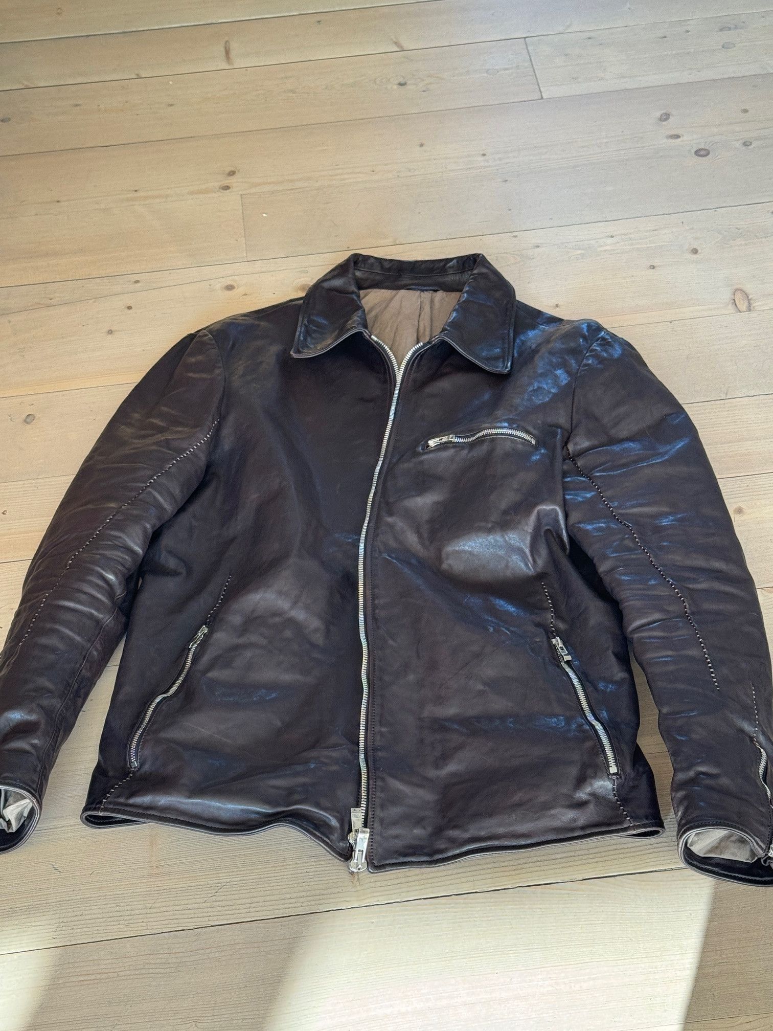 Incarnation INCARNATION Horse Leather Jacket Size US L / EU 52-54 / 3 - 1 Thumbnail