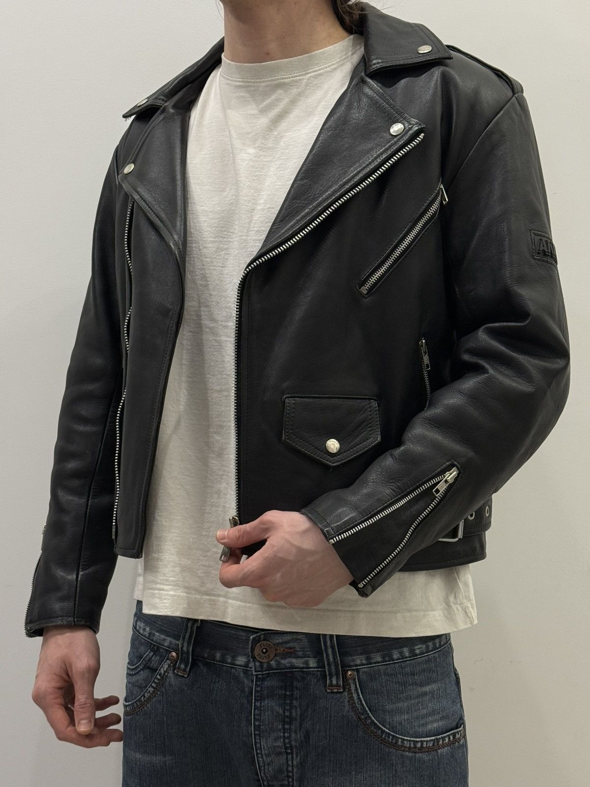 Lesco Leathersヴィンテージ　ライダース　 hedi slimane Hedi Slimane Vintage Lesco Leather Jacket Hedi Slimane | Grailed