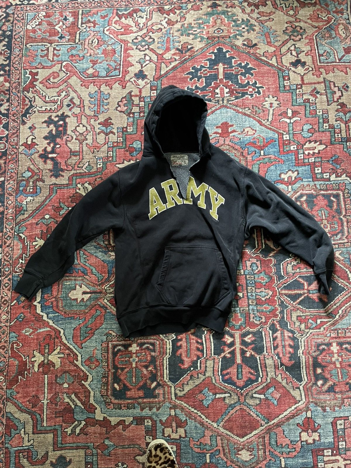 Vintage Heavy Cotton Army Pullover Size US M / EU 48-50 / 2 - 1 Thumbnail