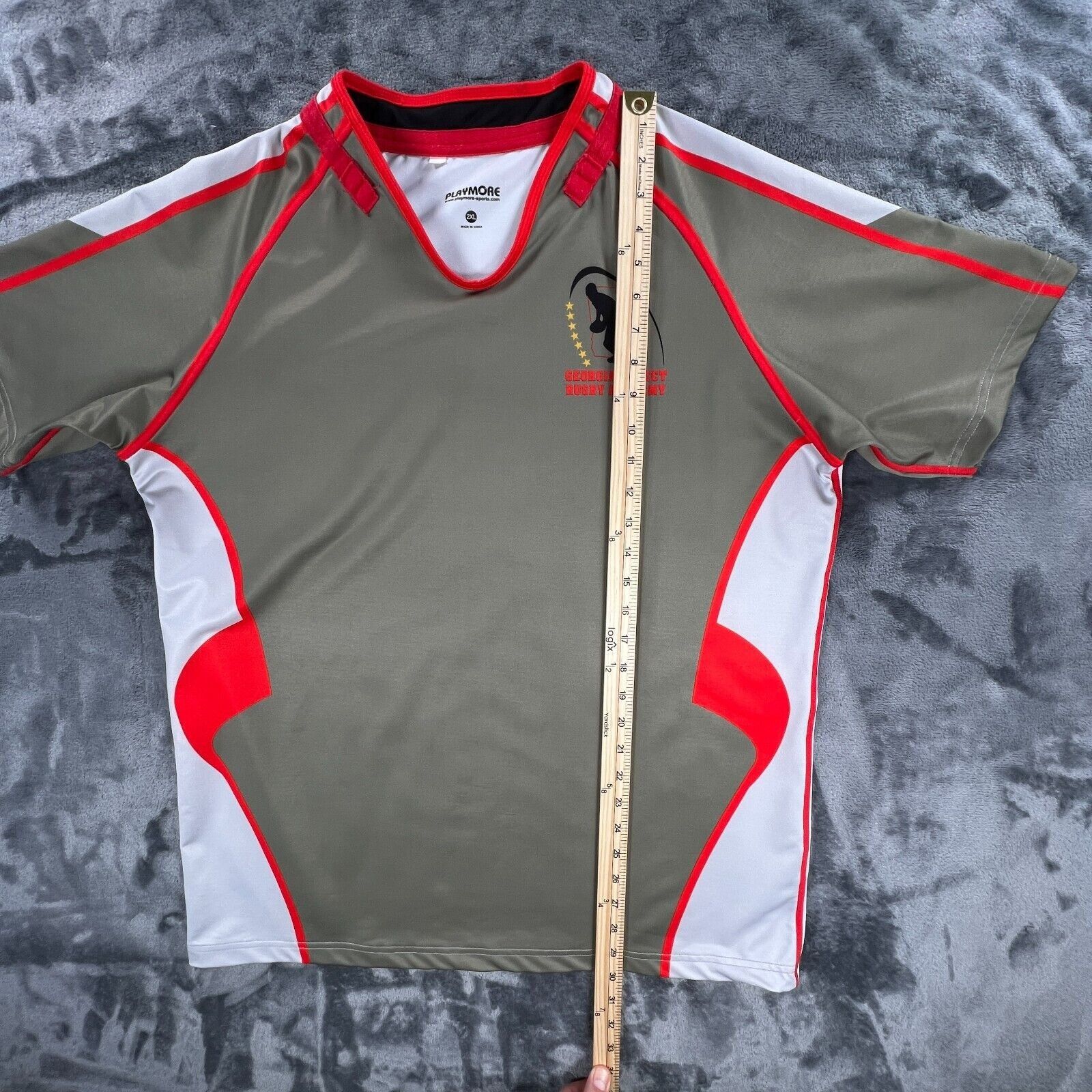 Other Playmore Rugby Jersey Men 2XL Georgia Select Rugby Academy P Size US XXL / EU 58 / 5 - 8 Thumbnail