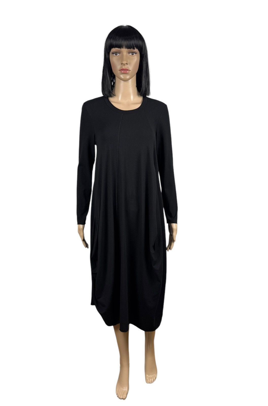 OSKA Oska Pleated Dress Viscose Knee Length size 0 Size S / US 4 / IT 40 - 1 Thumbnail