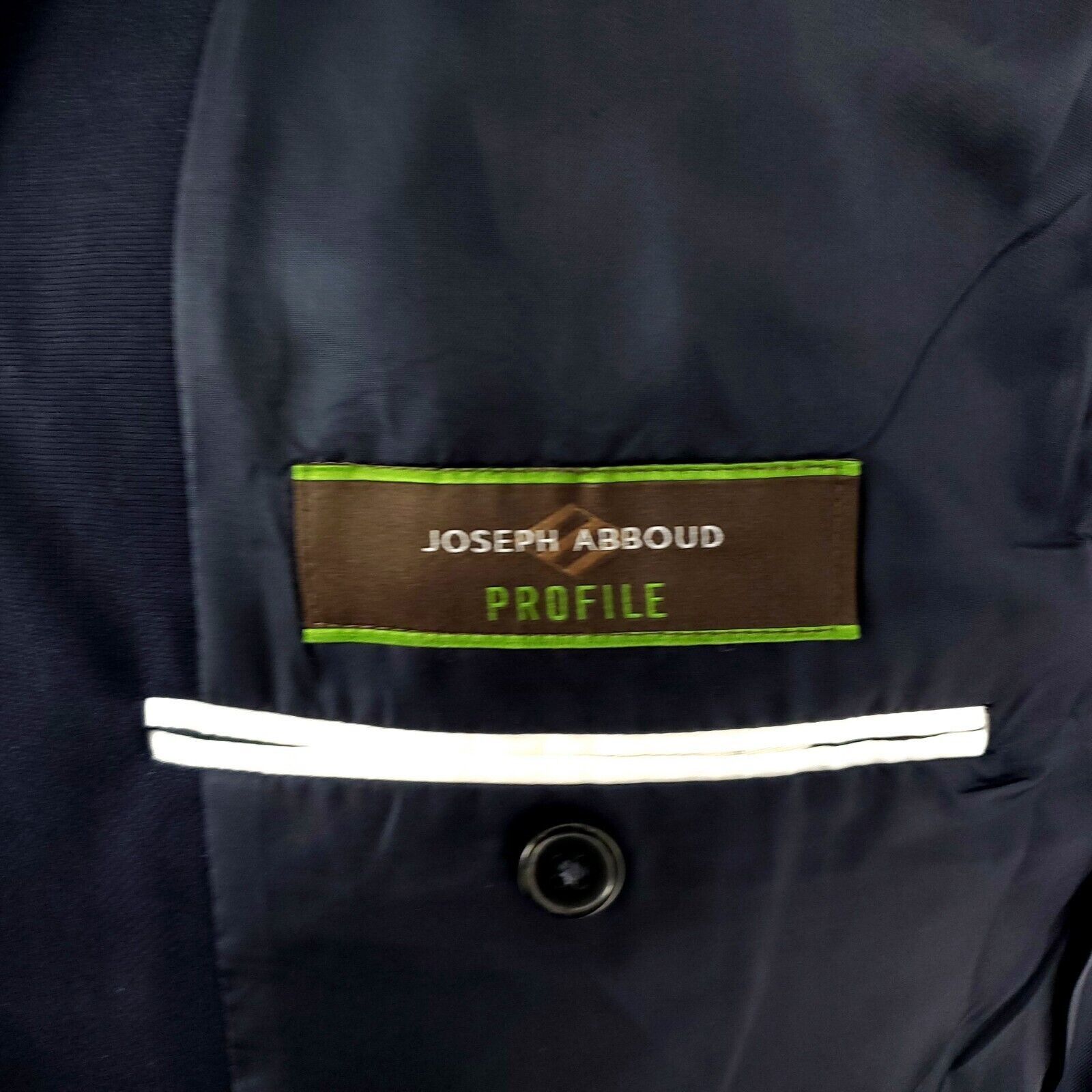 Joseph Abboud Joseph Abboud Profile Super 120s Wool 2 Button Blazer 42L Bl Size 42L - 7 Thumbnail