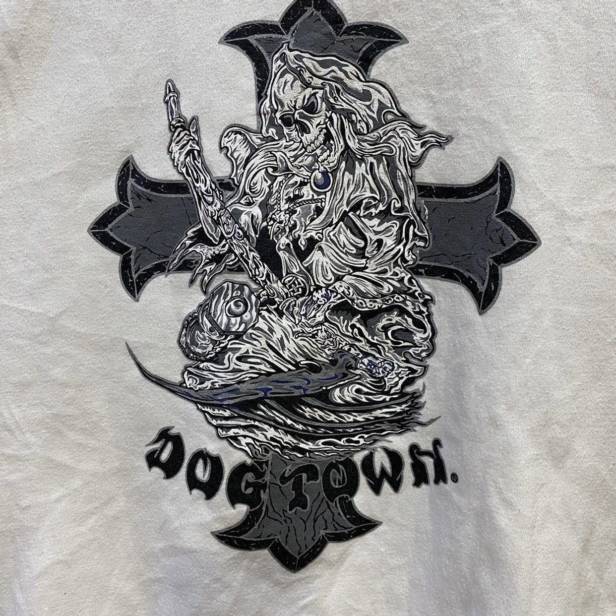 Dogtown vintage dog town grim reaper sweatshirt Size US XL / EU 56 / 4 - 3 Thumbnail