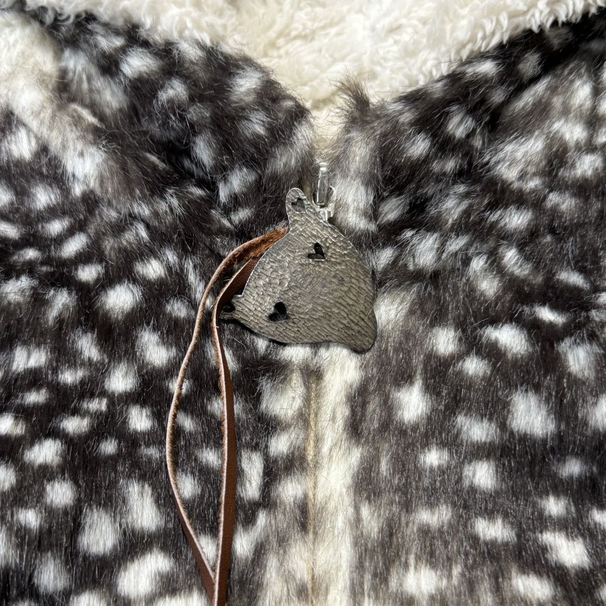 Tsumori Chisato RARE🔥AW06 FAMOUS BAMBI FAUX FUR RUNWAY COLLECTION COAT Size US M / EU 48-50 / 2 - 4 Thumbnail