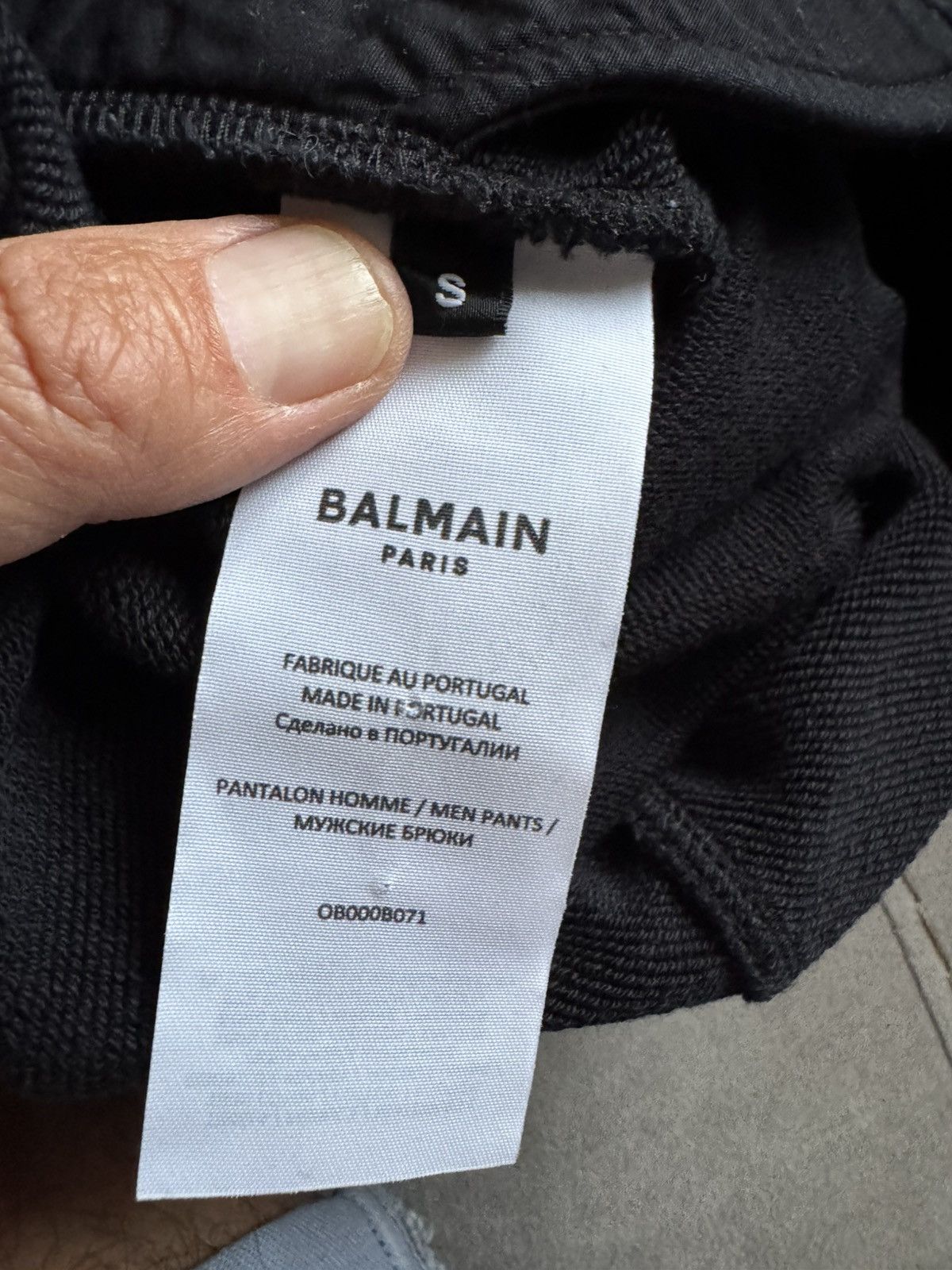 Balmain BALMAIN joggers STUDY/SEE real tape measurements in photos Size US 29 - 19 Thumbnail